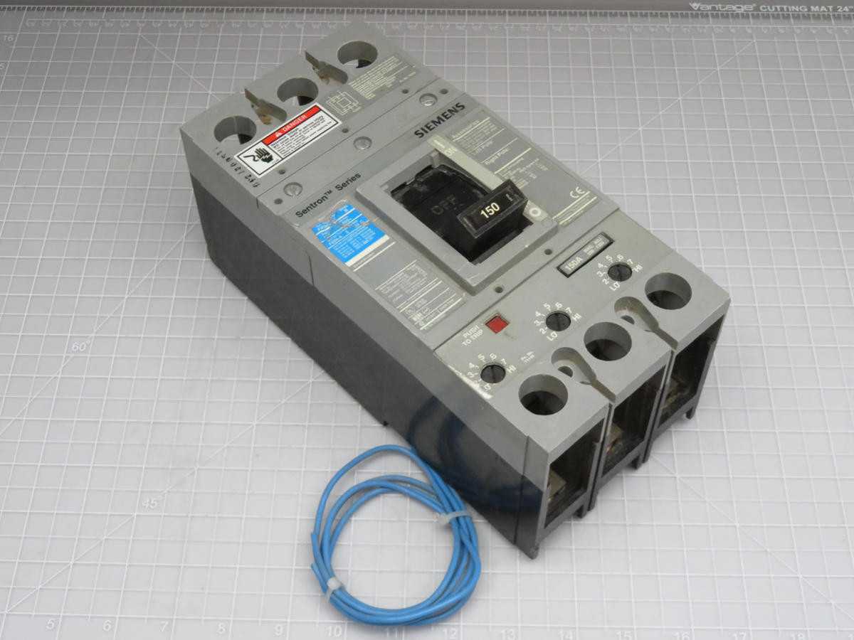 Siemens FXD6-A Sentron Circuit Breaker 150 Amp With U13FD60 T195383 - CIRCUIT BREAKERS