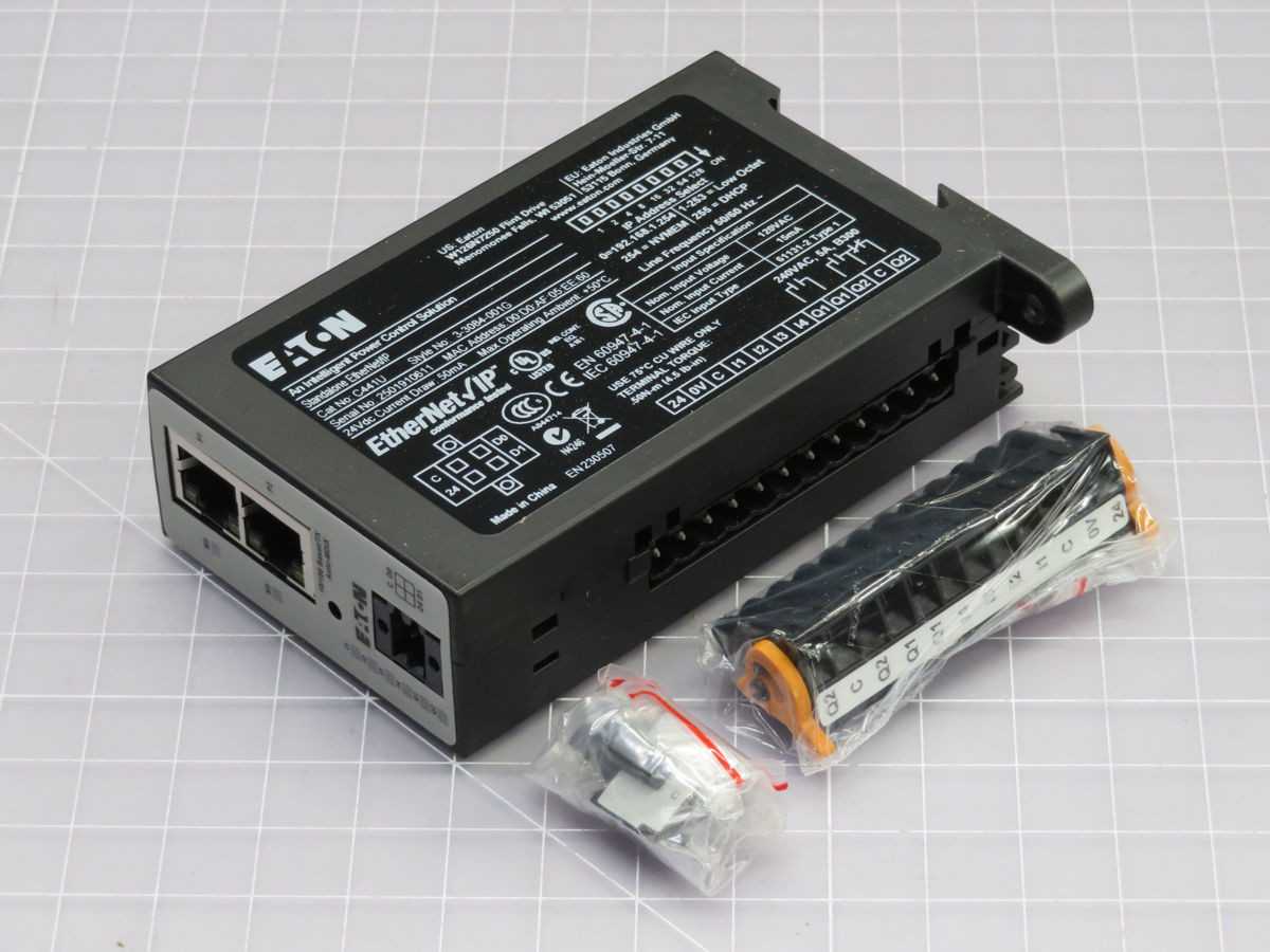 EATON C441U ETHERNET COMM ADAPTER T252229 - PLC MODULES