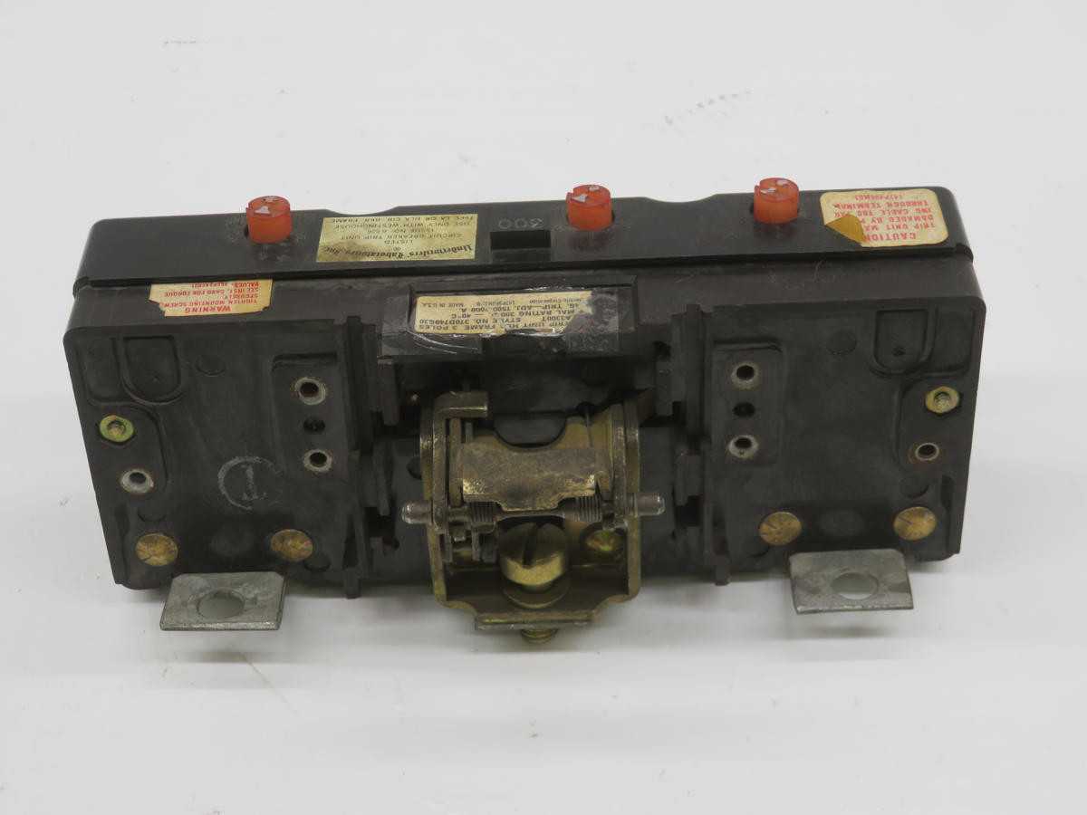 WESTINGHOUSE HLA3300T 370D749G30 CIRCUIT BREAKER TRIP UNIT T211671 - CIRCUIT BREAKERS