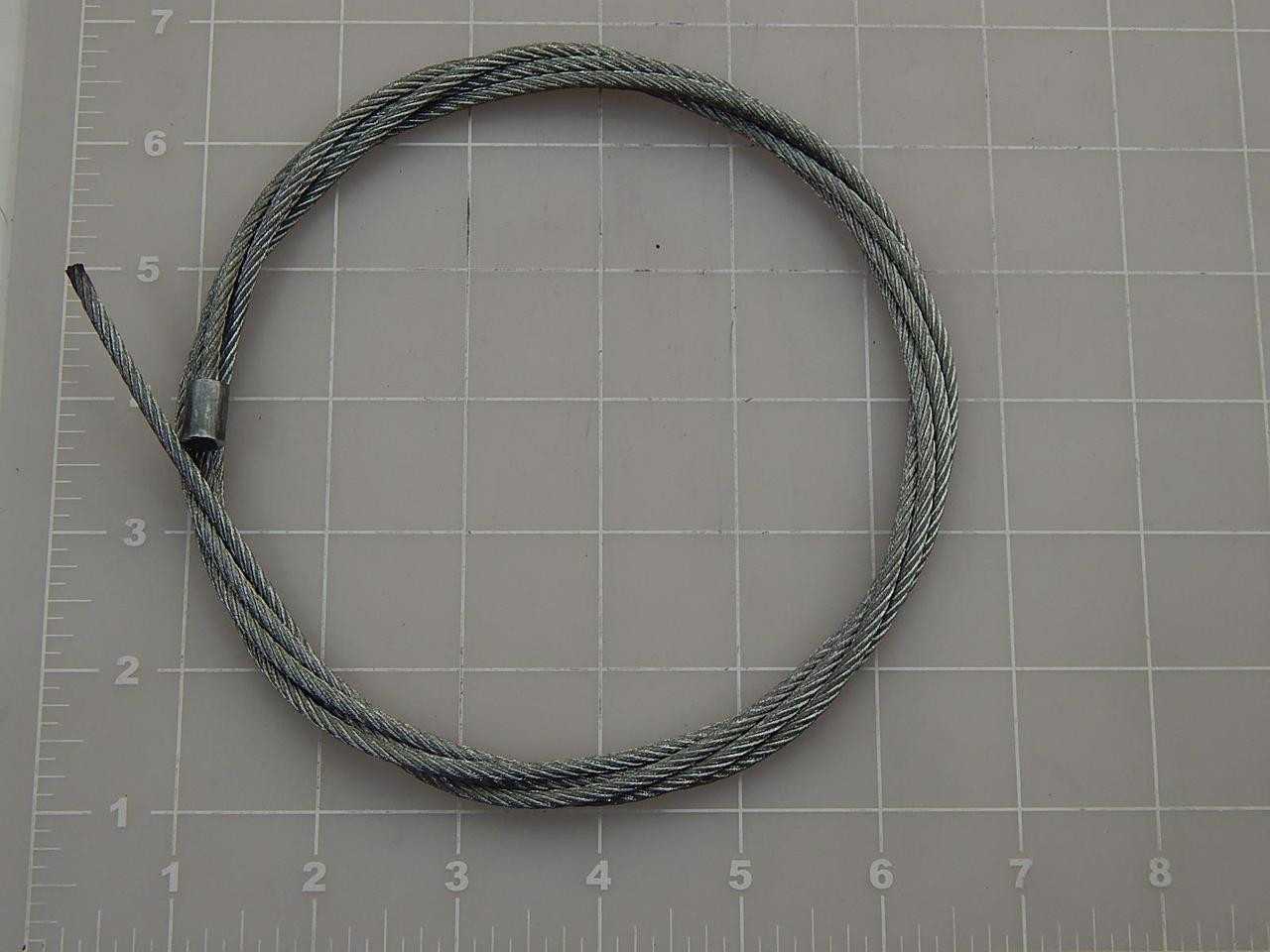 LOT OF 20 1301794786 CABLE W/ SWAGED END FOR E BALANCER T87449 - MULTIPLE CONDUCTOR CABLE