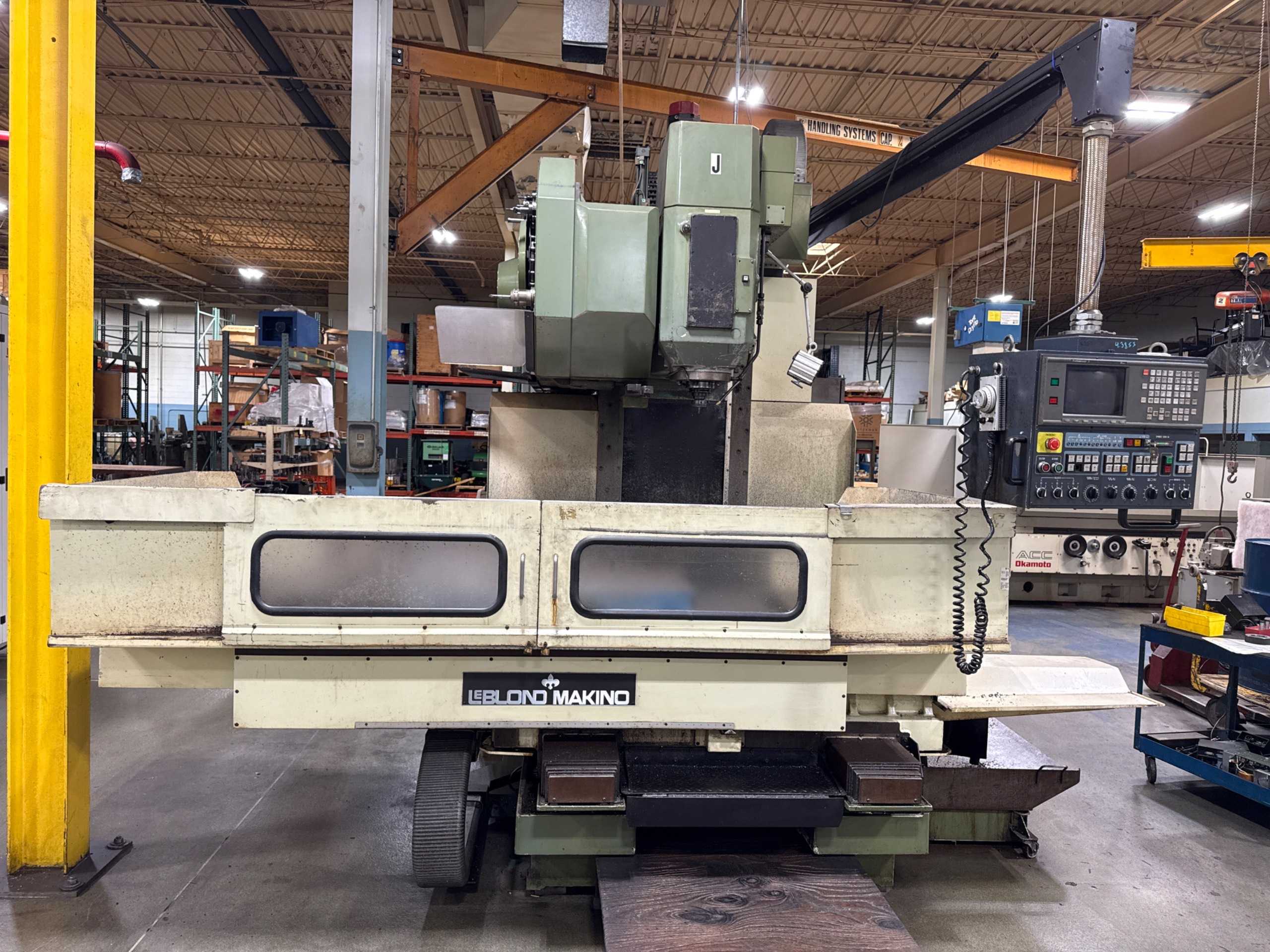 1990 Leblond Makino FNC128/A30 Vertical Machining Center - VERTICAL MACHINING CENTERS