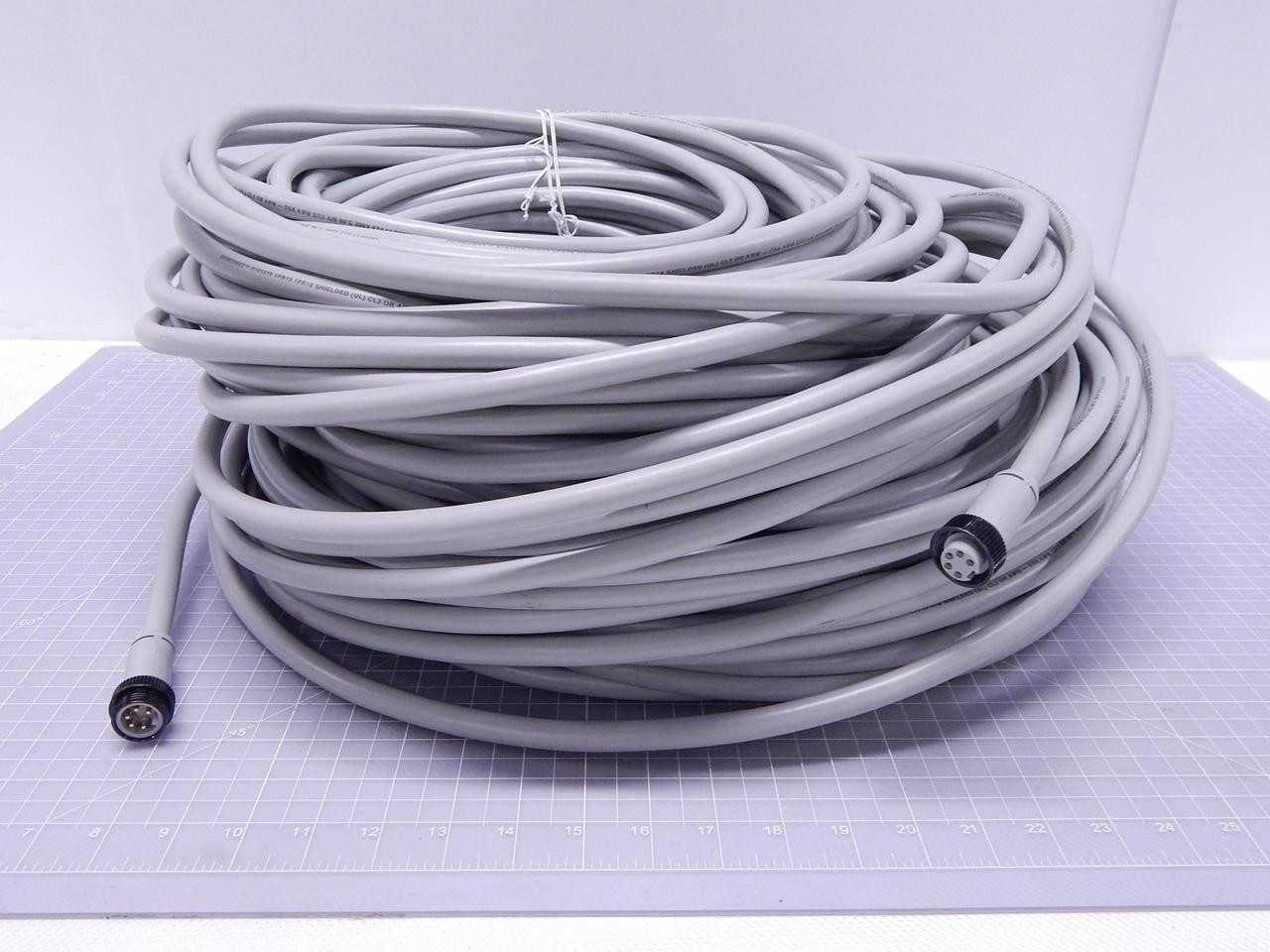 BRAD CONNECTIVITY DN11A-M900 DEVICENET 5P MINI CHANGE M/F ST/ST 90 M PVC TRUNK CABLE T108894 - ELECTRICAL COMPONENTS