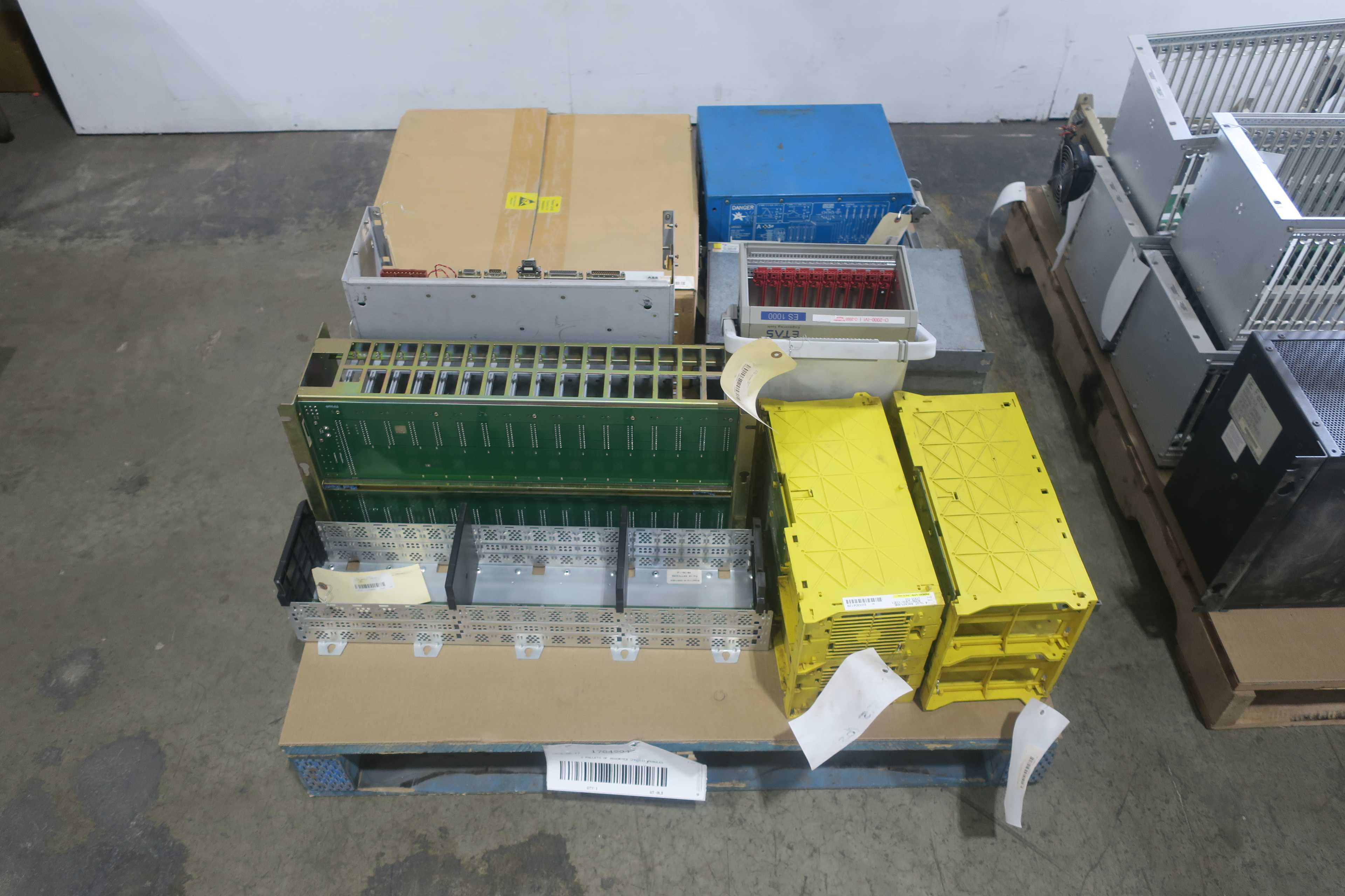 SKU 1784904 - 2 PALLETS OF ASSORTED CHASSIS MODULES - AUTOMATION & CONTROLS