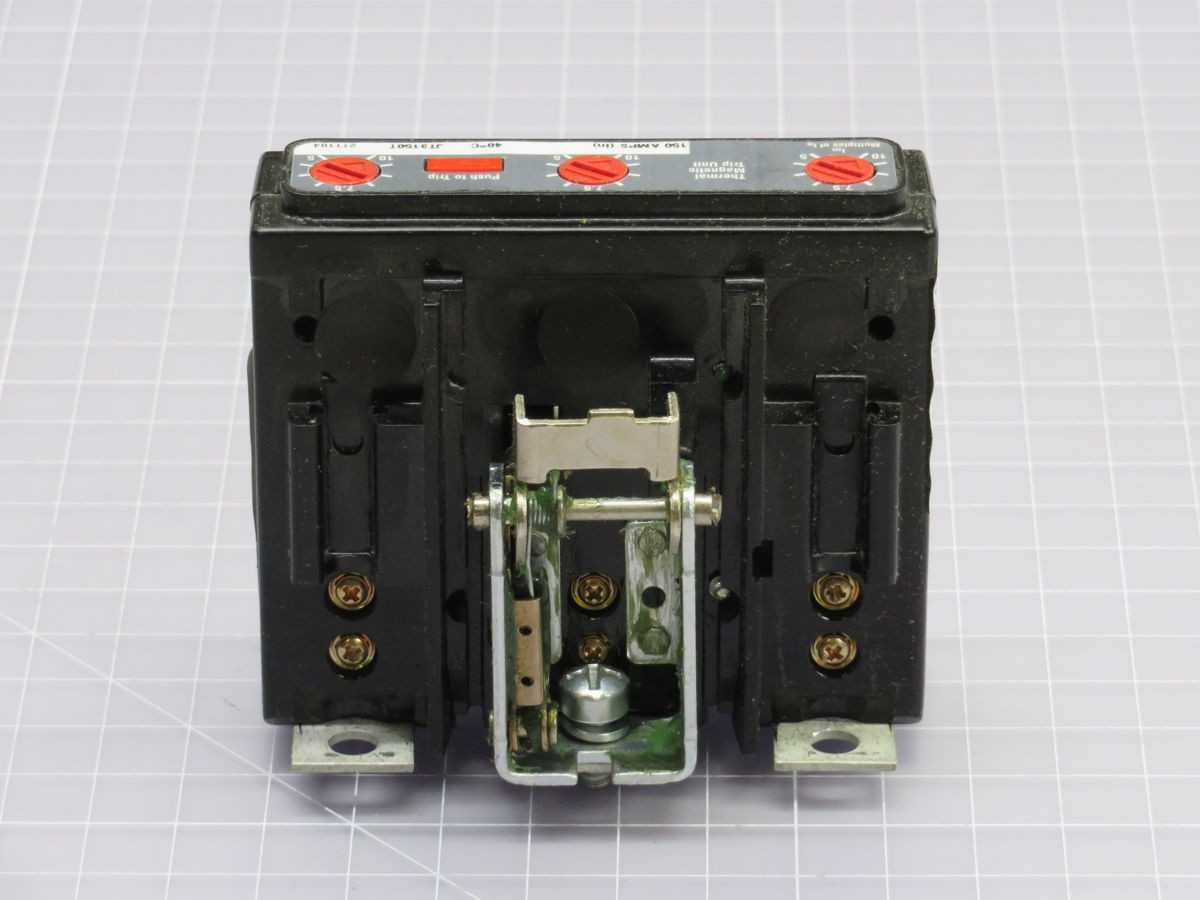 Eaton JT3150T Thermal Magnetic Trip Unit T252187 - CIRCUIT BREAKERS
