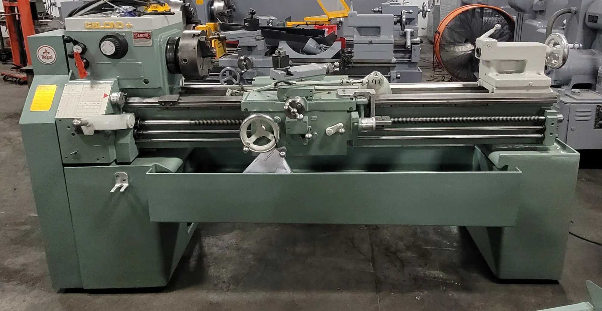LEBLOND MAKINO REGAL 11C ENGINE LATHE 15.5" SWING 54" CENTERS 7.5 HP - MANUAL LATHES
