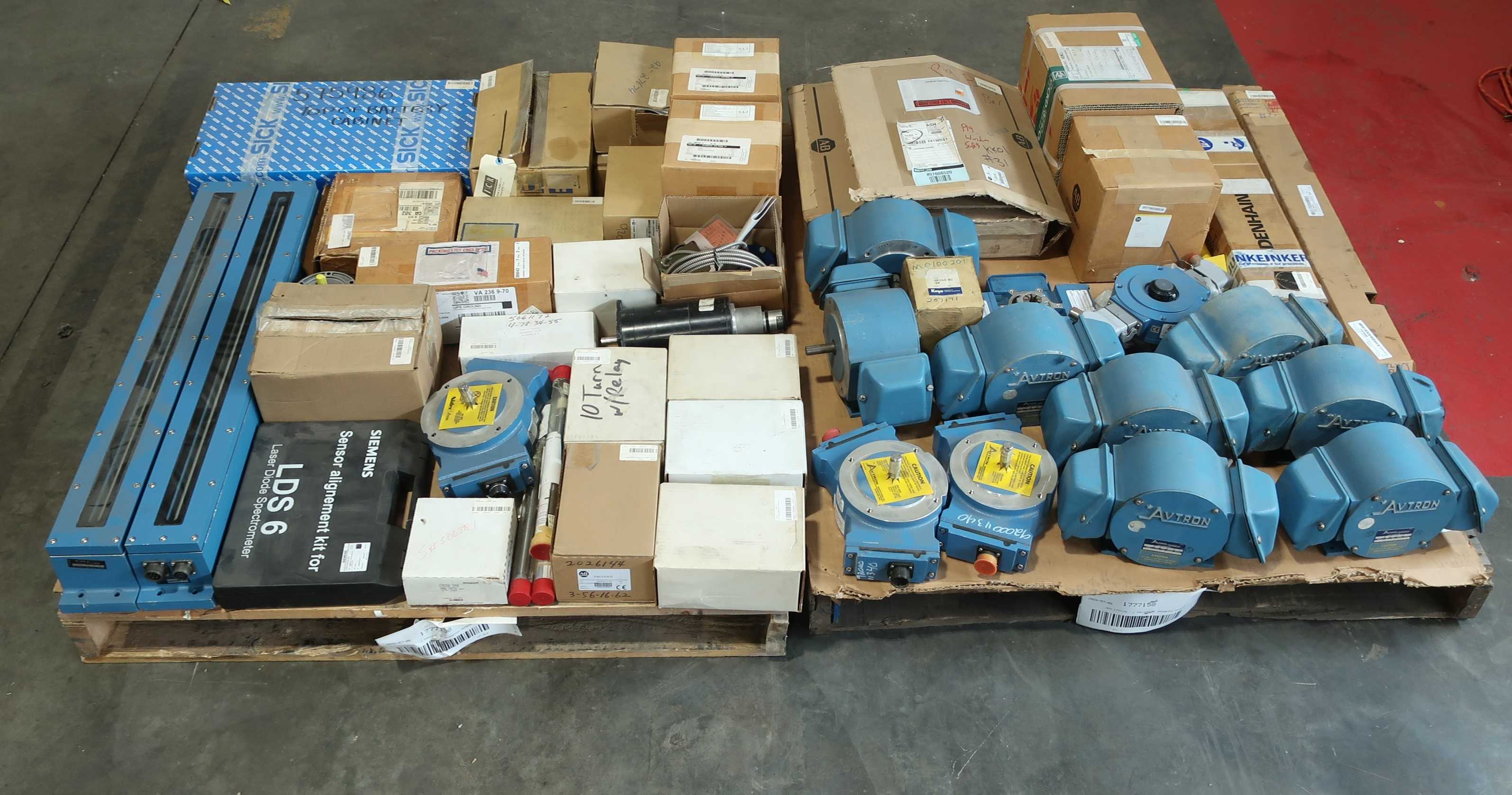 SKU 1777158 - 2 PALLETS OF ASSORTED SENSORS - SENSORS