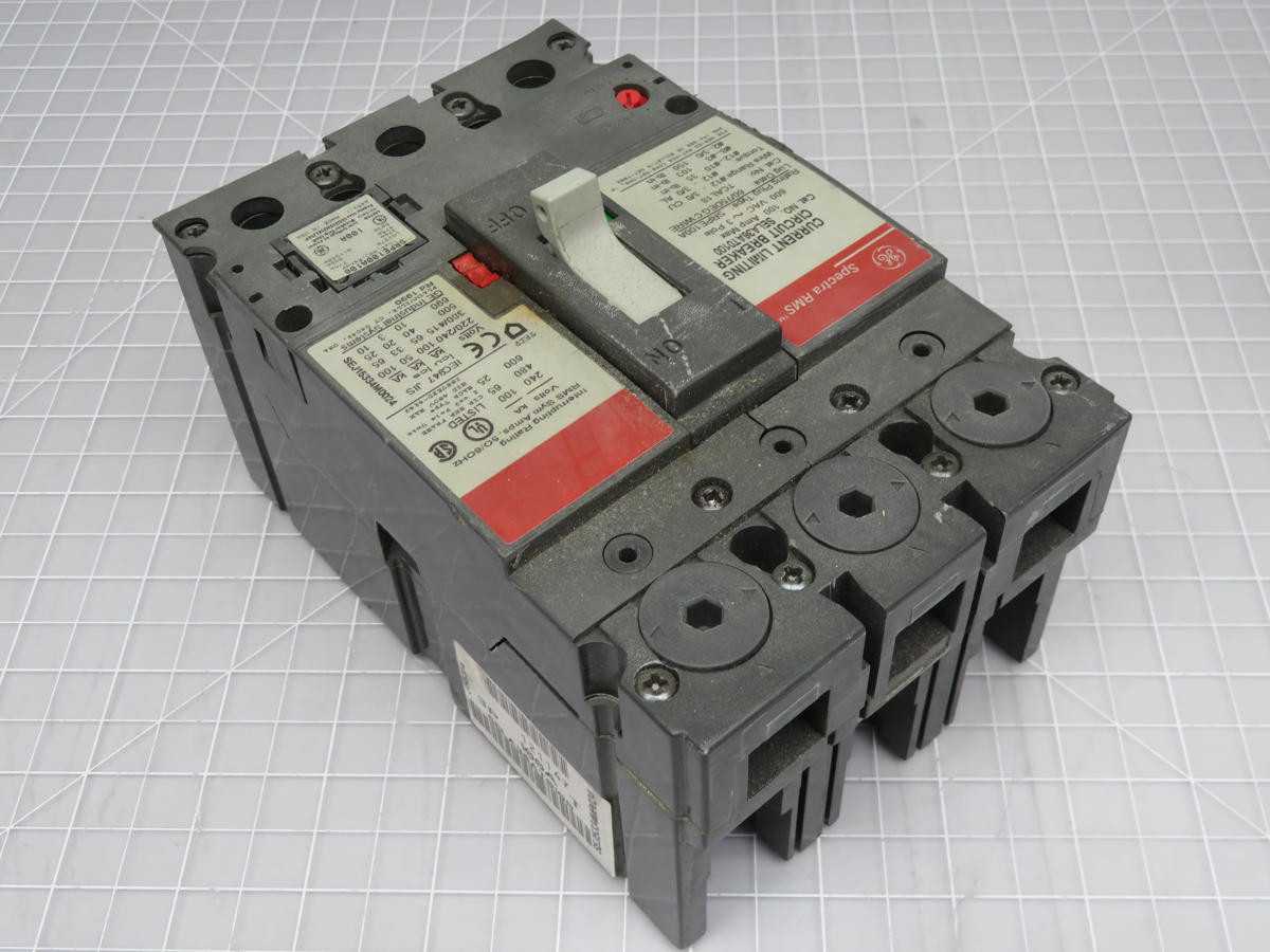 GE SELA36AT0100 MOLDED CASE CIRCUIT BREAKER T198791 - INDUSTRIAL PARTS