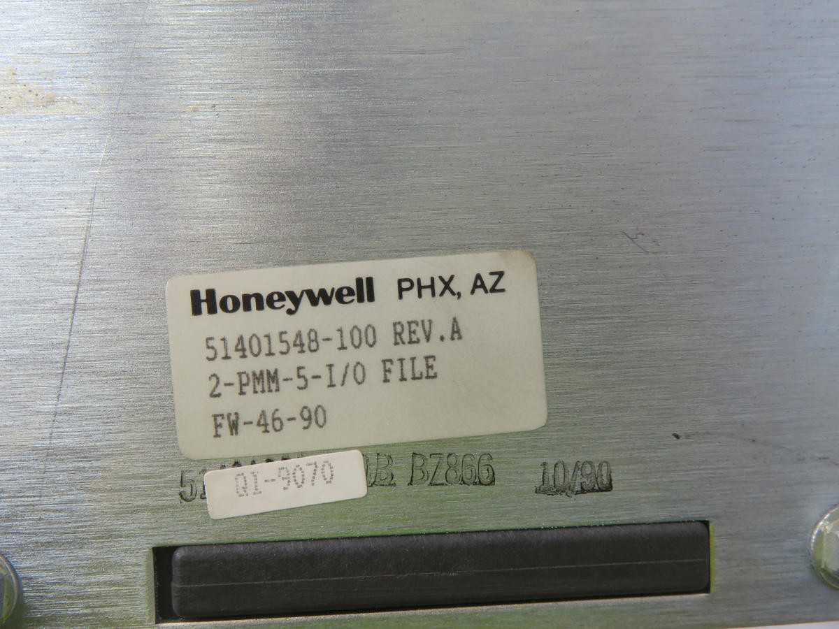 HONEYWELL 51401548-100 CHASSIS MODULE T213789 - PLC MODULES