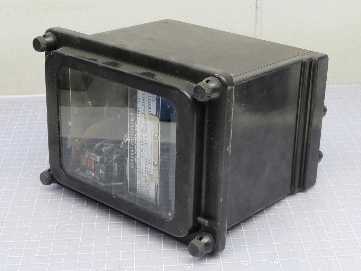 GE 12IAC51A1A TIME OVERCURRENT RELAY GE T199576 - ELECTRICAL COMPONENTS