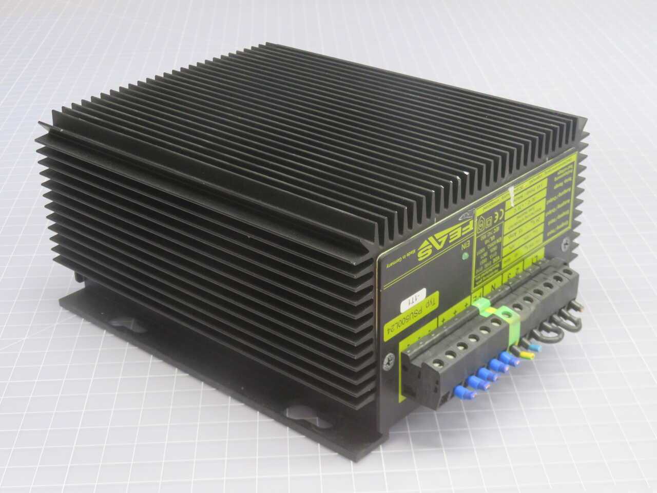 FEAS TYP PSU500L24 IP65/IP68 SEALED DC POWER SUPPLY, 24VDC/15A - POWER SUPPLIES