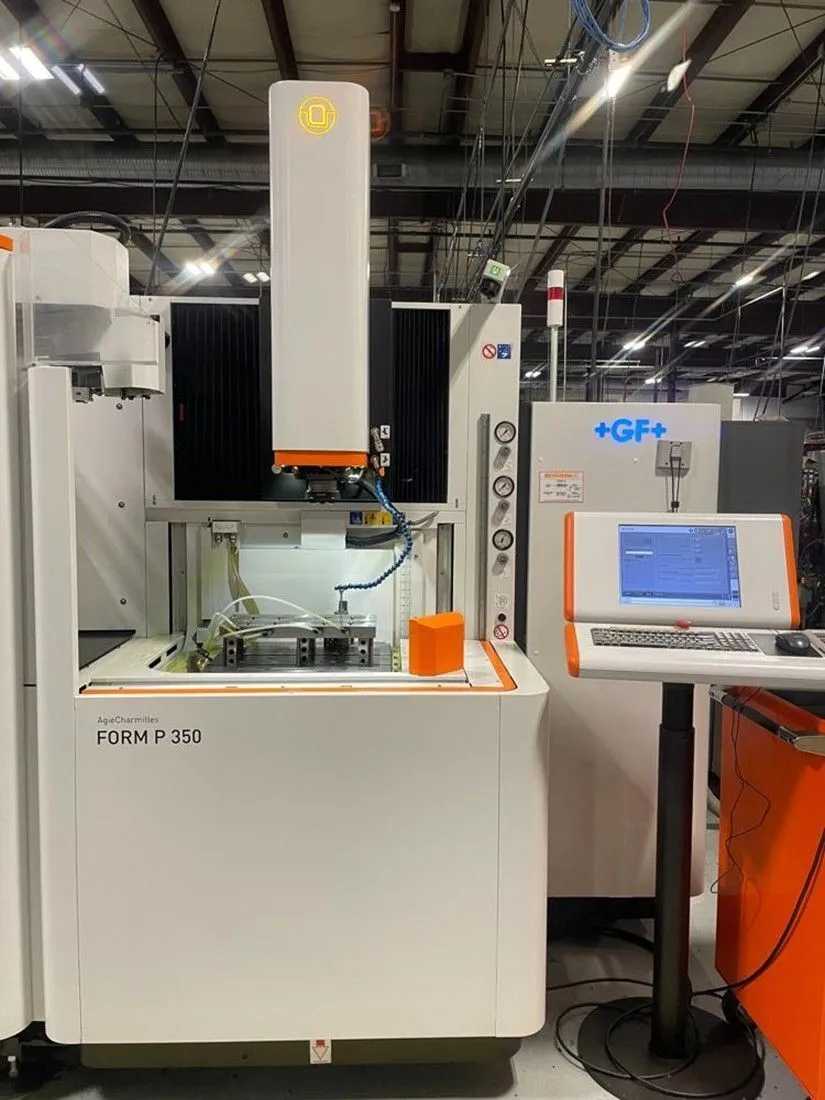 AgieCharmilles Form P 350 Sinker EDM With 19.7x15.75 Table Size, 12843 Hours - DIE SINKER EDM MACHINES