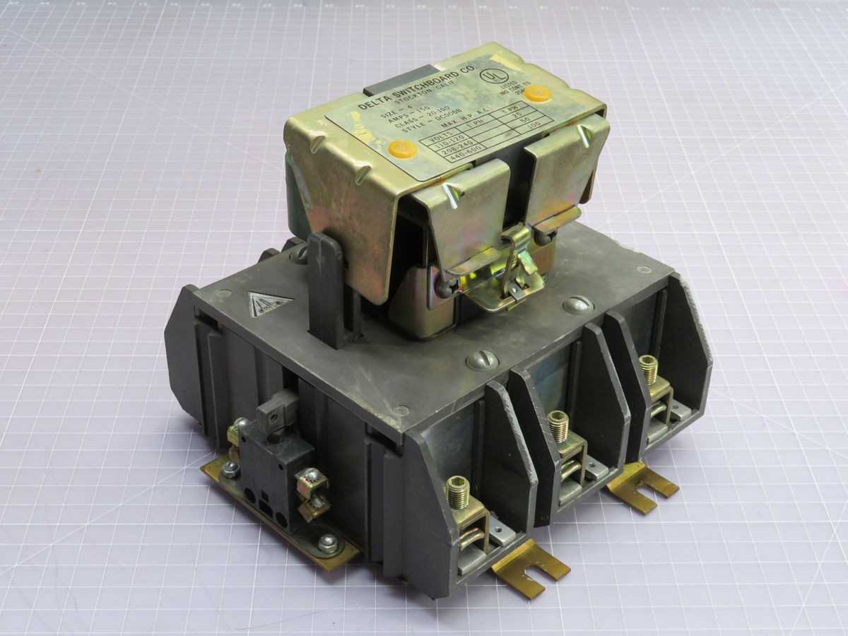 Delta Switchboard DC000B Contactor T251275 - High Performance Electrical Component - DC CONTACTOR
