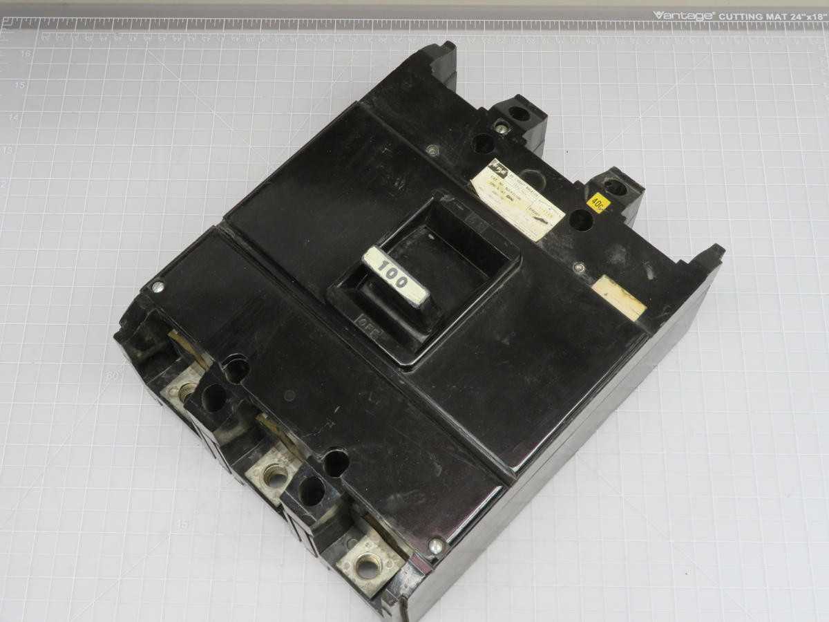 FPE NJL631100 TYPE NJL AB CIRCUIT BREAKER 100 AMP 600 VAC T195421 - CIRCUIT BREAKERS