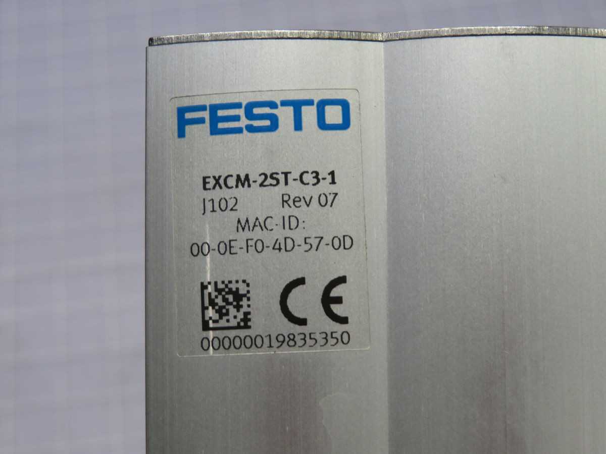 FESTO EXCM-2ST-C3-1 SERVO CONTROLLER T249512 - SERVO DRIVES