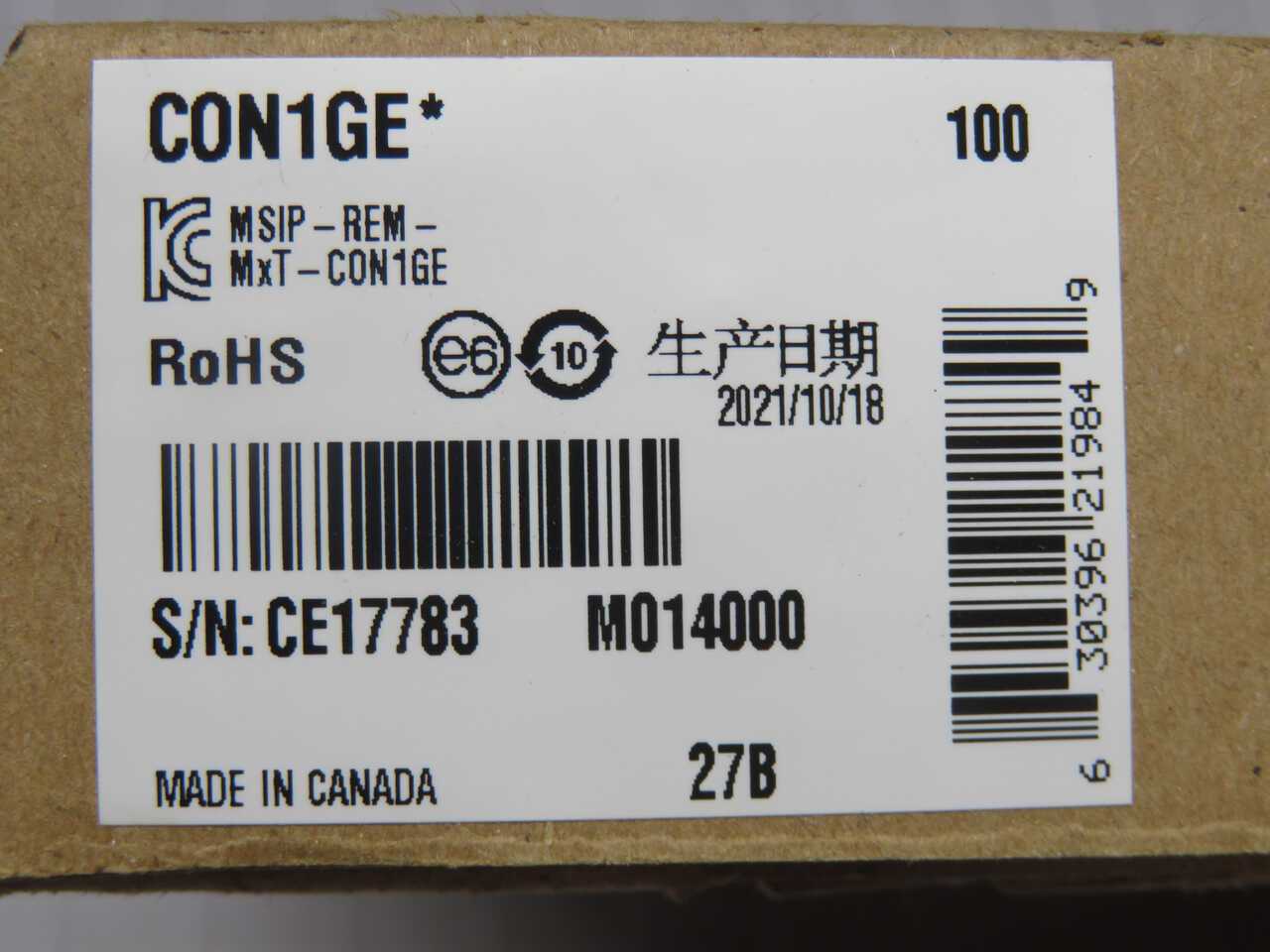 MATROX Y7344-01 MSIP-REM-MXT-CON1GE ACQUISITION CARD T269702 - PCB CIRCUIT BOARDS