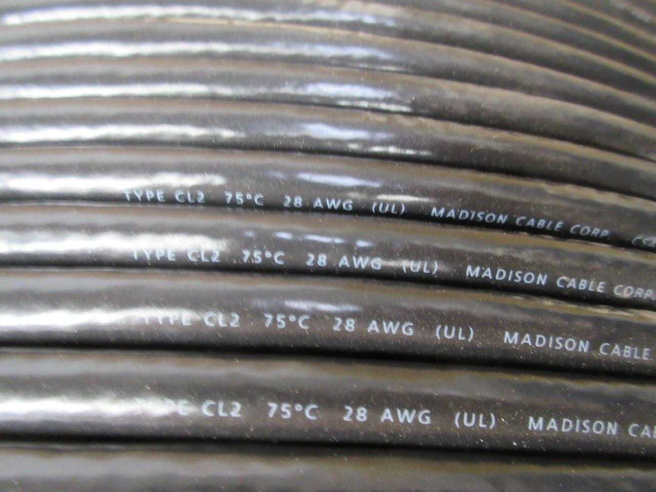 MADISON CABLE E57891 CABLE CL 2 75C 28 AWG (3200 FT.) T84765 - COMMUNICATION CABLE
