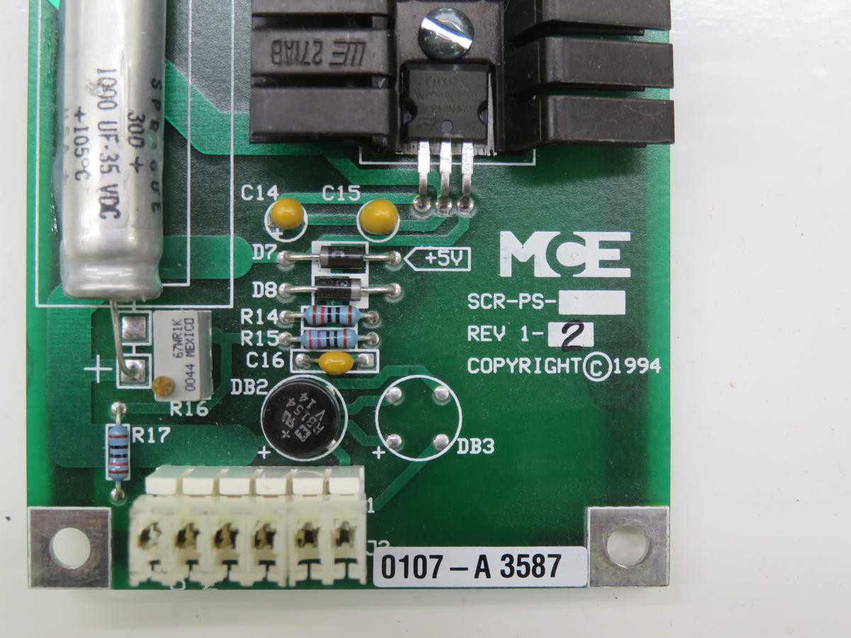 MCE SCR-PS Circuit Board T239649 - Reliable Performance for Your Equipment - PCB CIRCUIT BOARDS