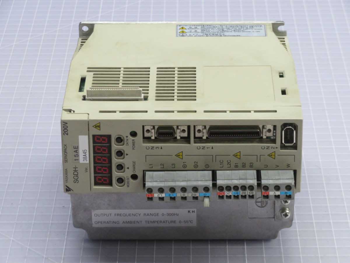 YASKAWA SGDH-15AE SERVO AMPLIFIER T260108 - SERVO