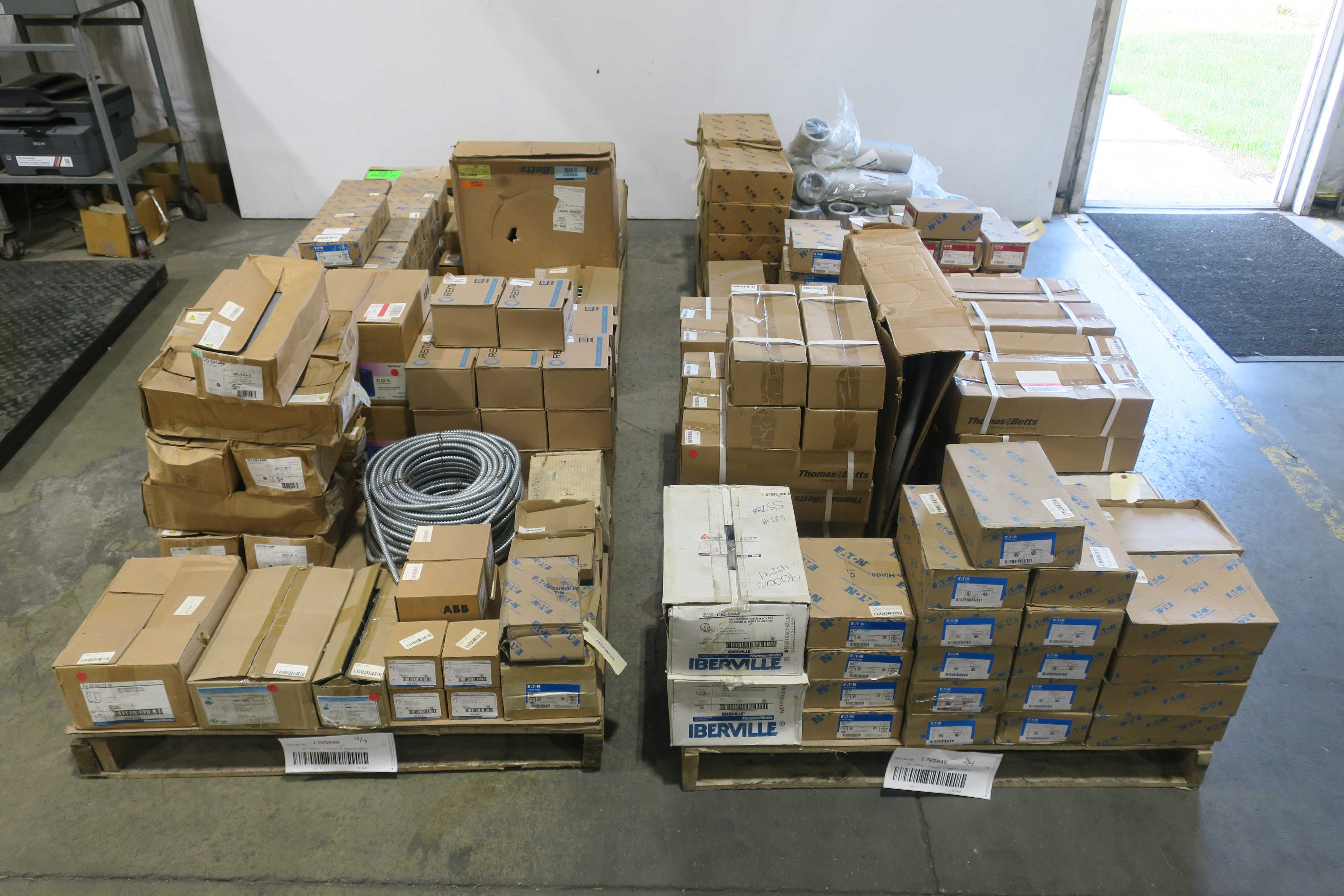 SKU 1785846 - 4 PALLETS OF ASSORTED CONDUIT - CONDUIT
