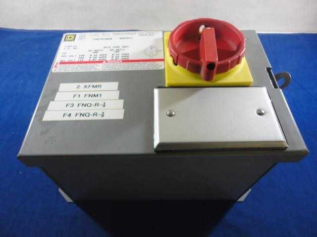 Square D MN100G0 Class 9070 Transformer Disconnect 600VAC Max - DRY TRANSFORMERS