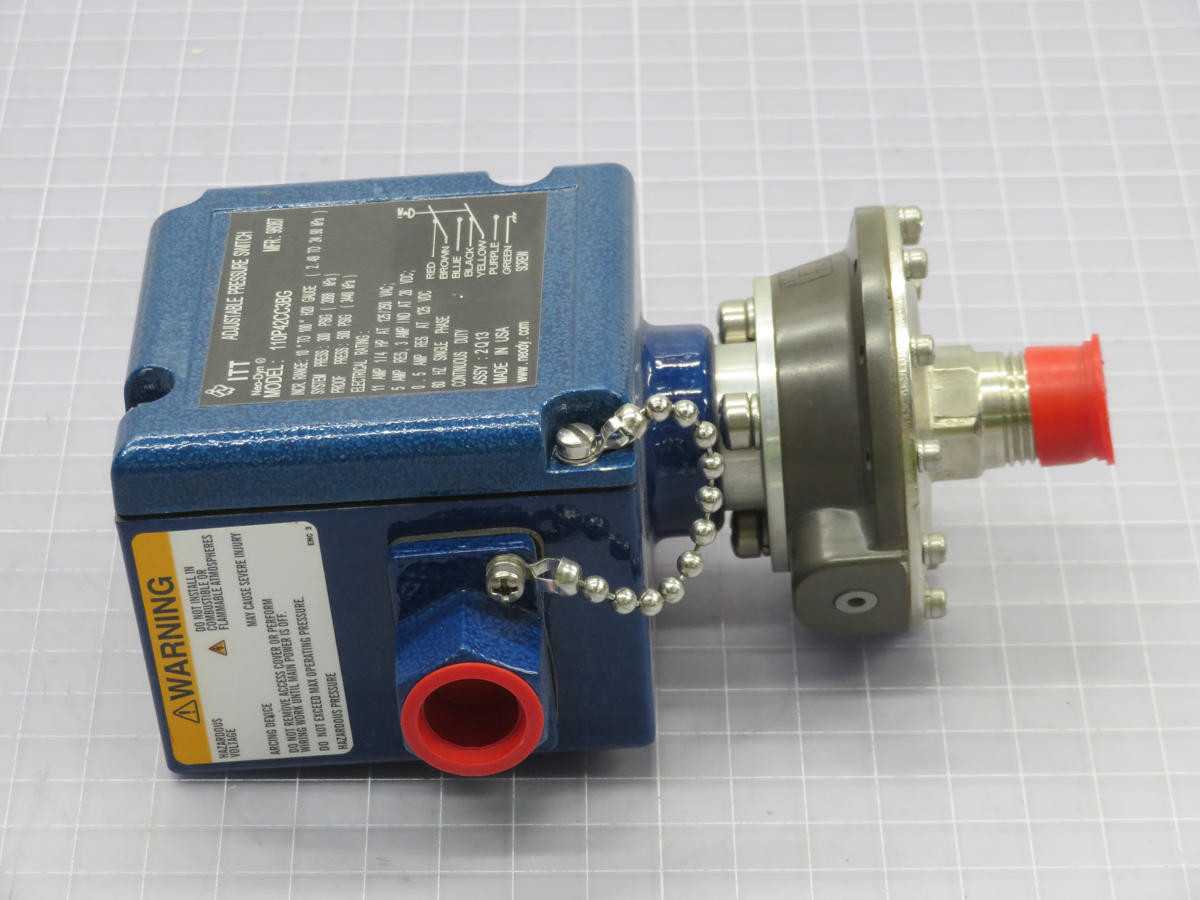 ITT 110P42CC3BG 110P42CC ADJUSTABLE PRESSURE SWITCH T217302 - SWITCHES