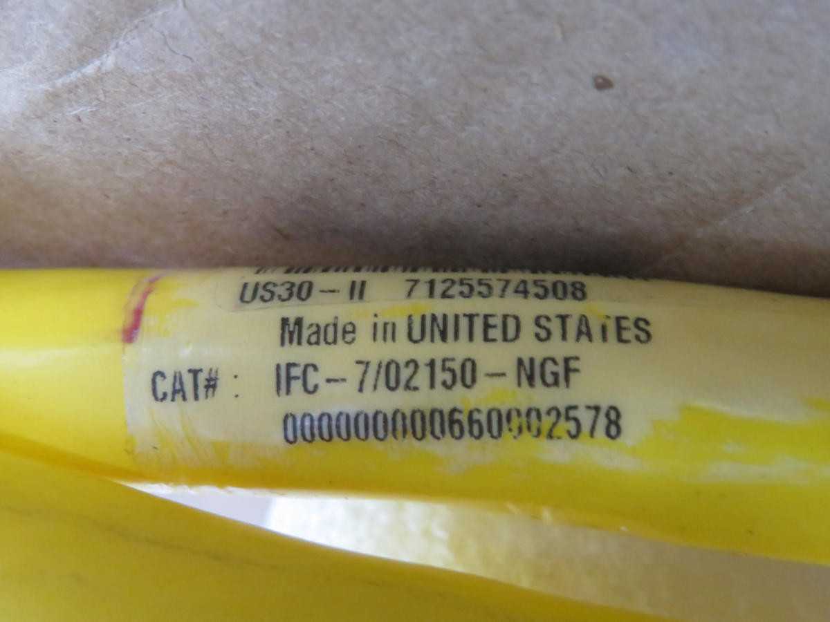 COMMSCOPE IFC-7/02150-NGF CTO-IFC FIBER CABLE T210593 - FIBER OPTIC CABLE