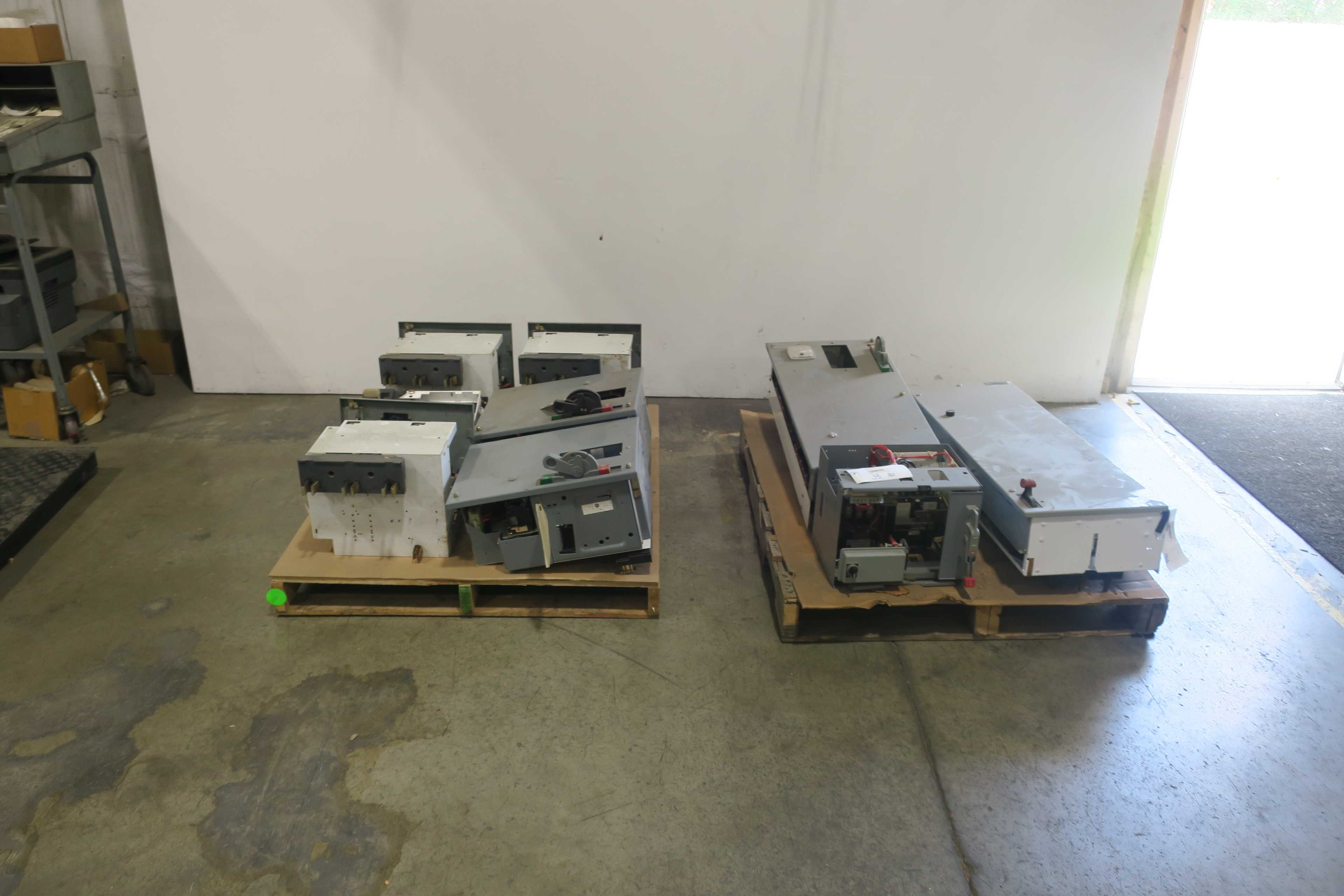 SKU 1786317 - 2 PALLETS OF ASSORTED MCC BUCKETS - ELECTRICAL COMPONENTS