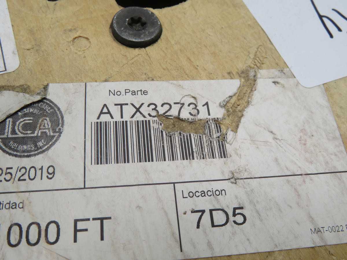 1000 Ft Alpha ATX32731 Electric Wire Cable - Lot of 1000 - ELECTRICAL WIRE