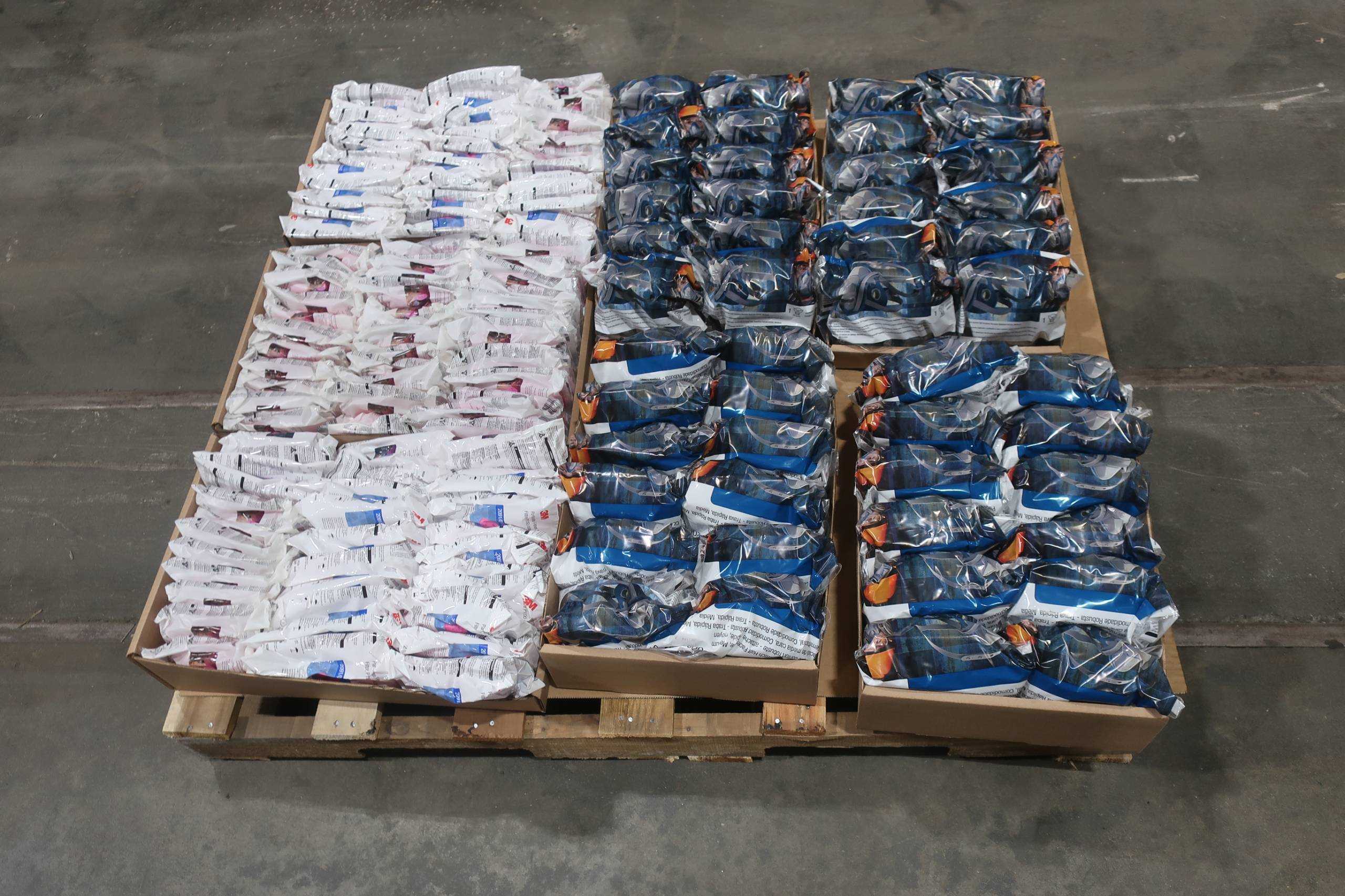 SKU 1761995 - PALLET OF ASSORTED MASK - PPE