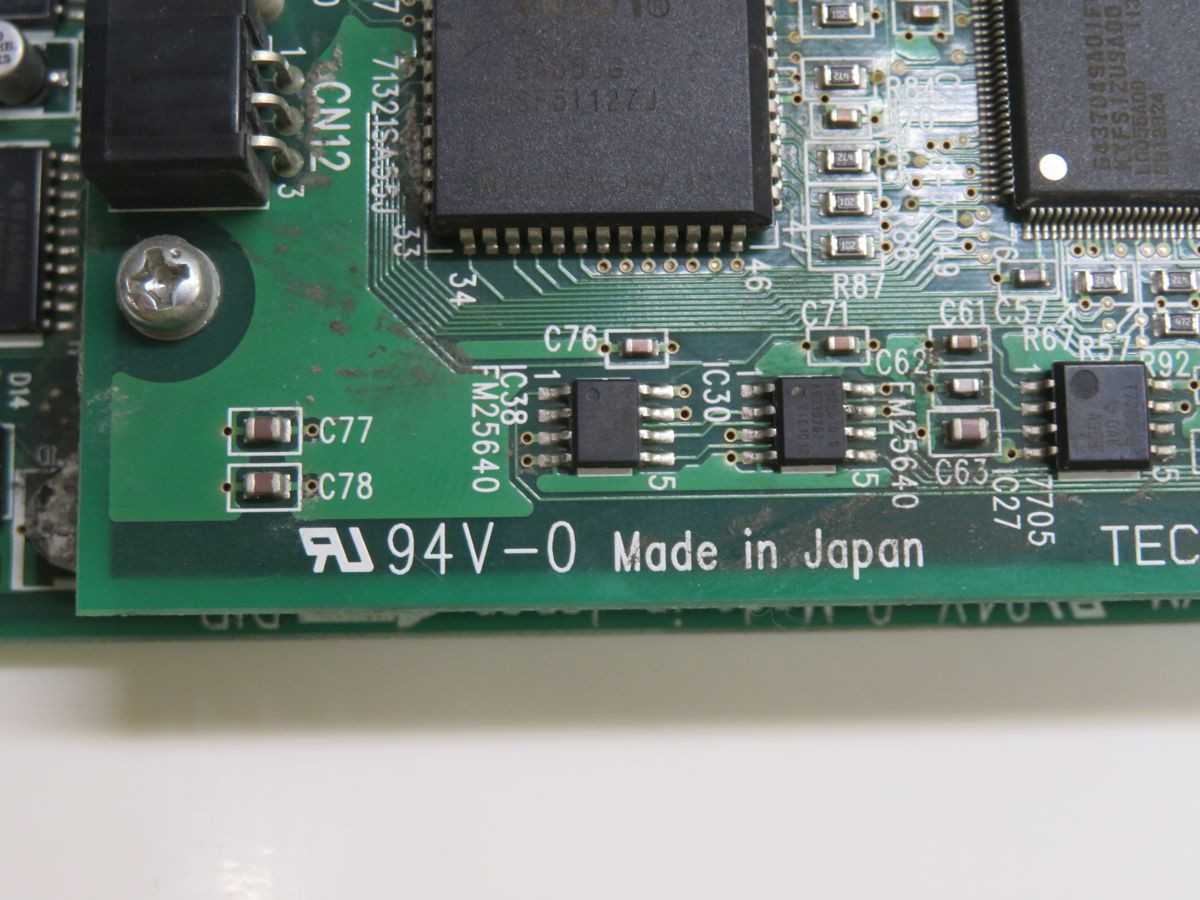 PANASONIC NFV2CX-6 CICUIT BOARD T251445 - OPERATOR CONTROLS