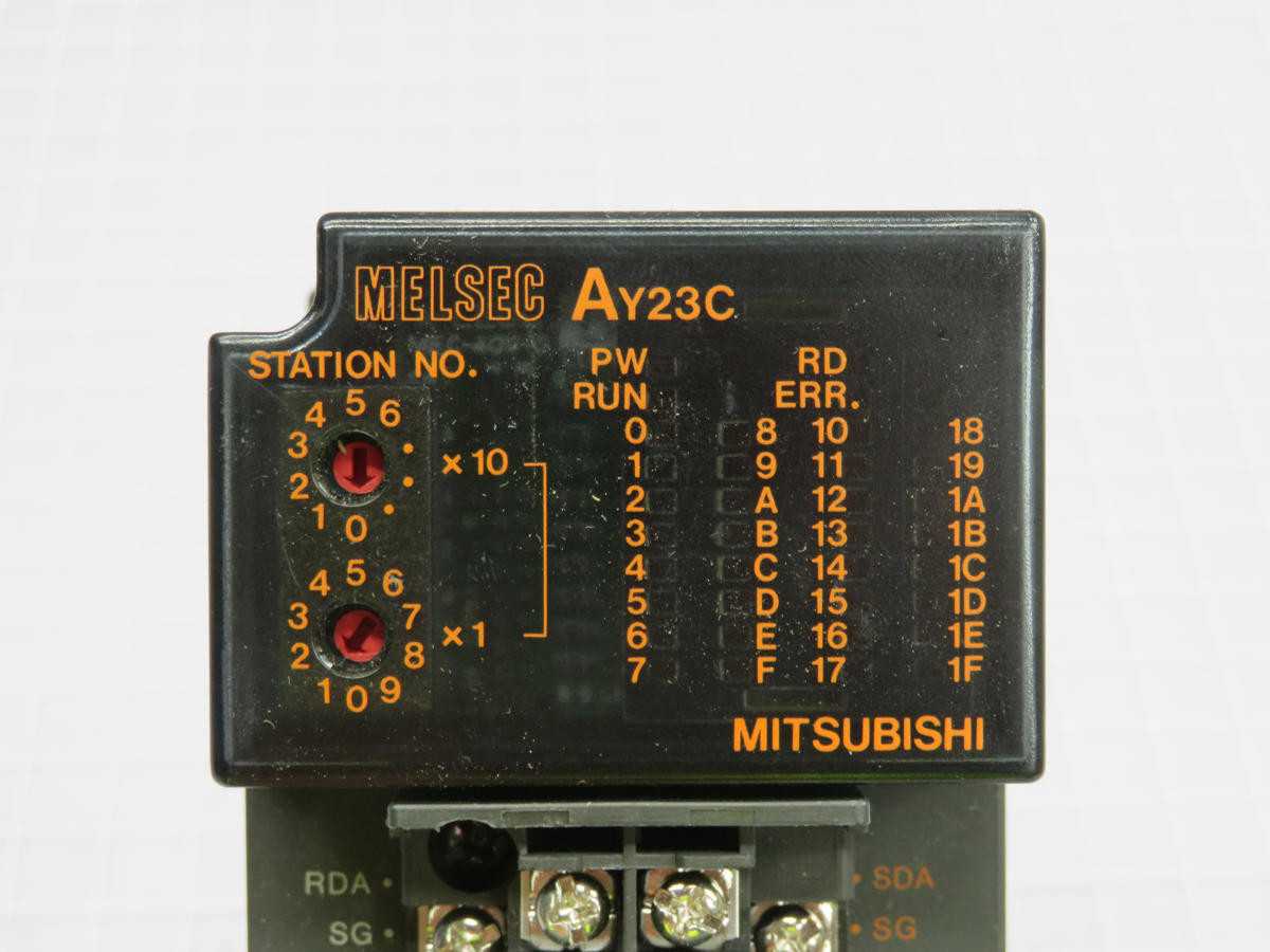 MITSUBISHI AY23C VDC LOGIC I\O MODULE T228636 - PLC MODULES
