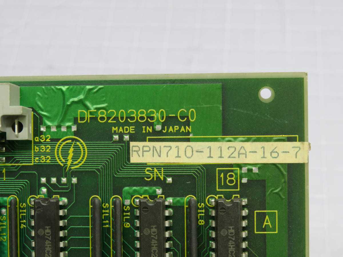 YASKAWA JANCD-MM13B DF8203830-CO PC BOARD PLC / ADD-ON BOARD T215410 - PCB CIRCUIT BOARDS