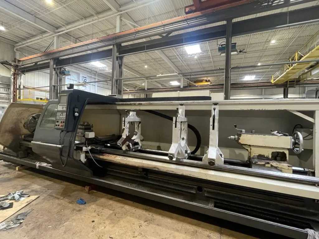 2007 Vanguard CAK80485D Lathe, 32 Swing, 191 Length, 28 Chuck, 130mm Bore, 10-1000 RPM, 30 HP - CNC LATHES