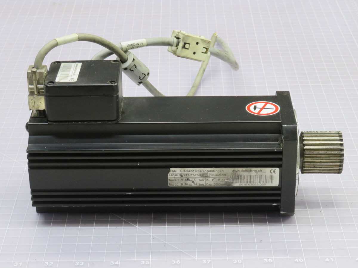 Delta Drive SAC90L20/3/TB/EY-2048/K Servo Motor T255310 - SERVO