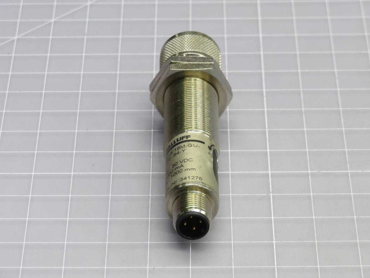 BALLUFF 18M-GU-1PF-S4-Y PHOTOELECTRIC SENSOR T230810 - SENSORS