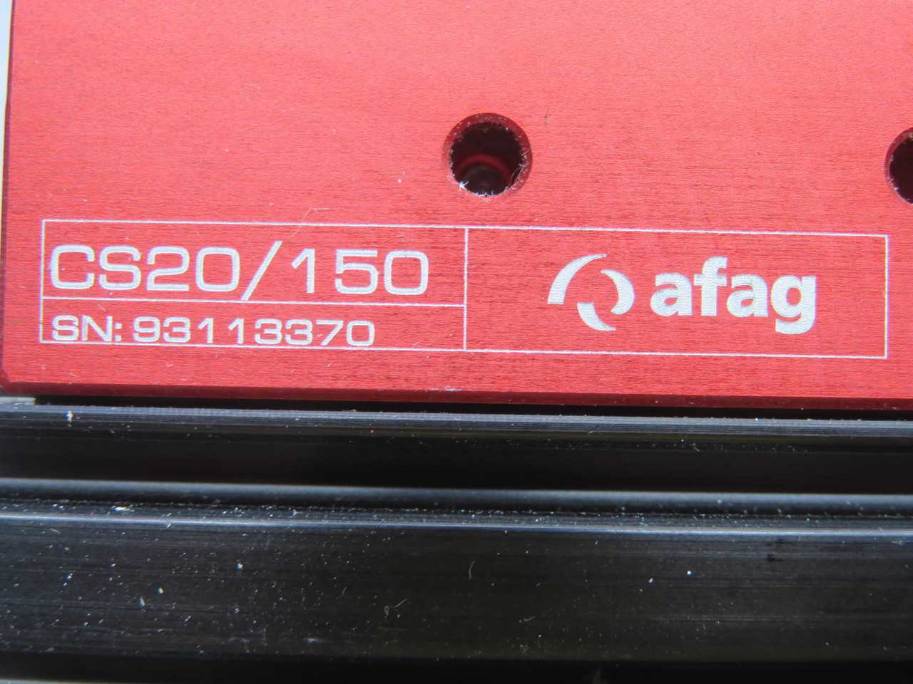 AFAG CS20/150 GUIDED SLIDE CYLINDER T270113 - GUIDED SLIDE CYLINDER