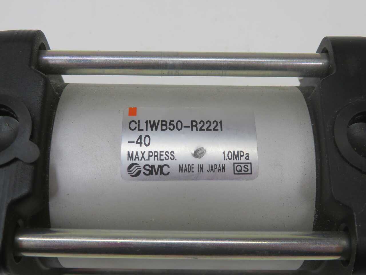 SMC CL1WB50-R2221-40 PNEUMATIC TIE ROD CYLINDER T271339 - PNEUMATIC CYLINDERS & ACTUATORS