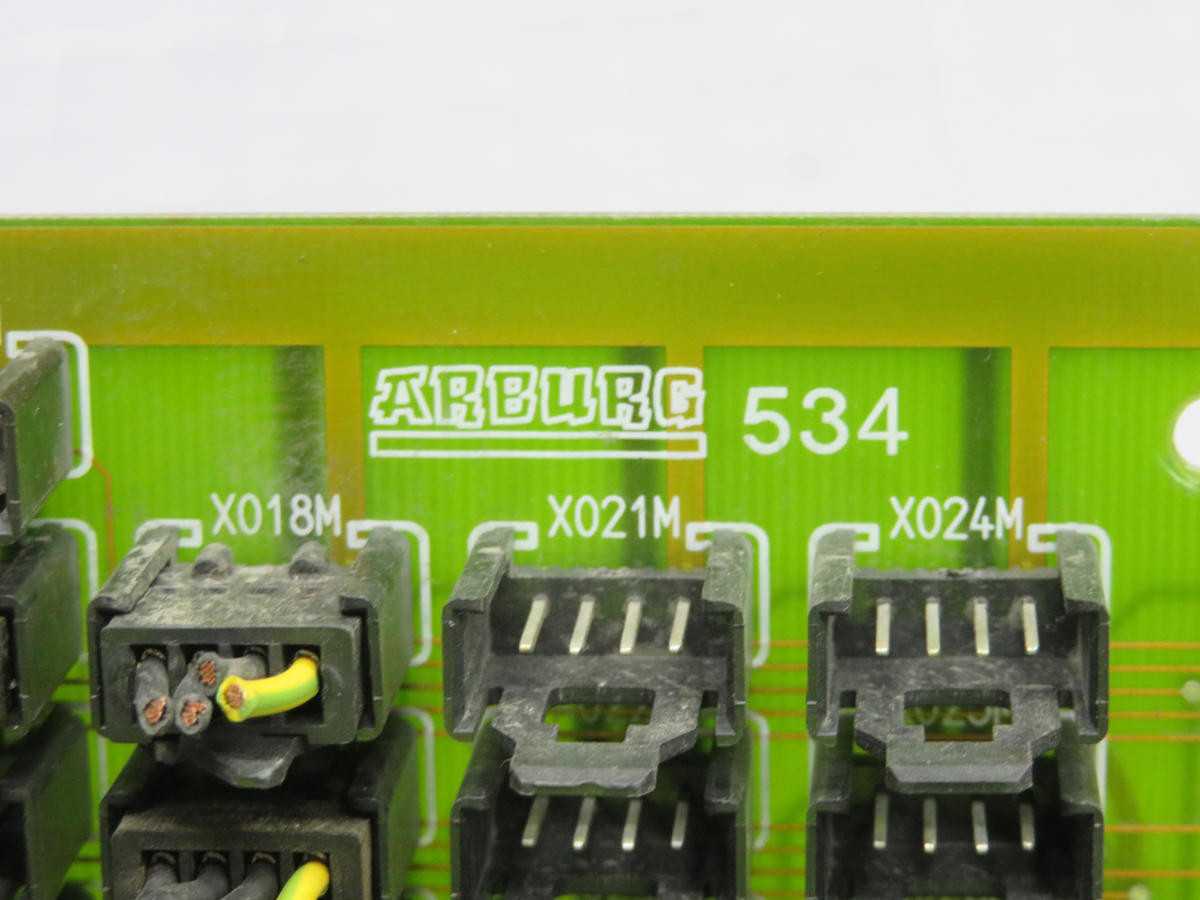 ARBURG 534 FUSED CIRCUIT BOARD T234080 - PCB CIRCUIT BOARDS