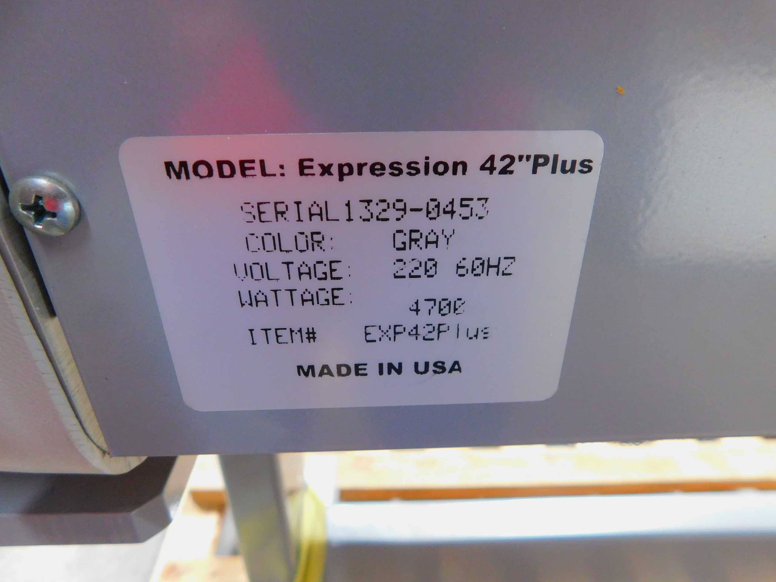 D&K EXPRESSION 42"PLUS WIDE FORMAT LAMINATOR. - HEATING ELEMENTS