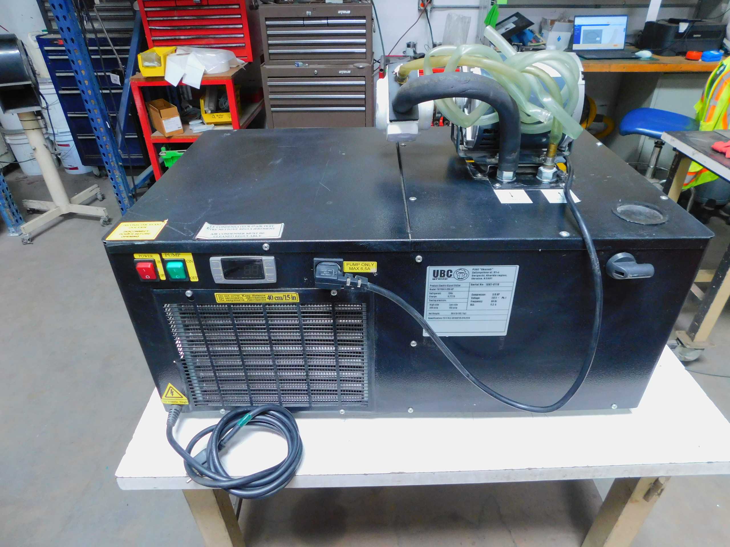 UBC TAYFUN H-35G-GP ELECTRIC HORIZONTAL COMMERCIAL GLYCOL FOR DRAFT BEER SYSTEM - FOOD & BEVERAGE