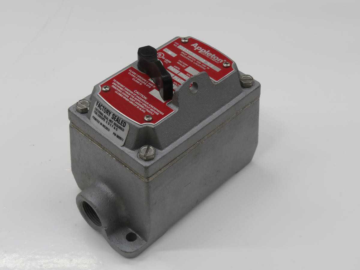 APPLETON EDSC2140 SNAP SWITCH T242510 - SWITCHES
