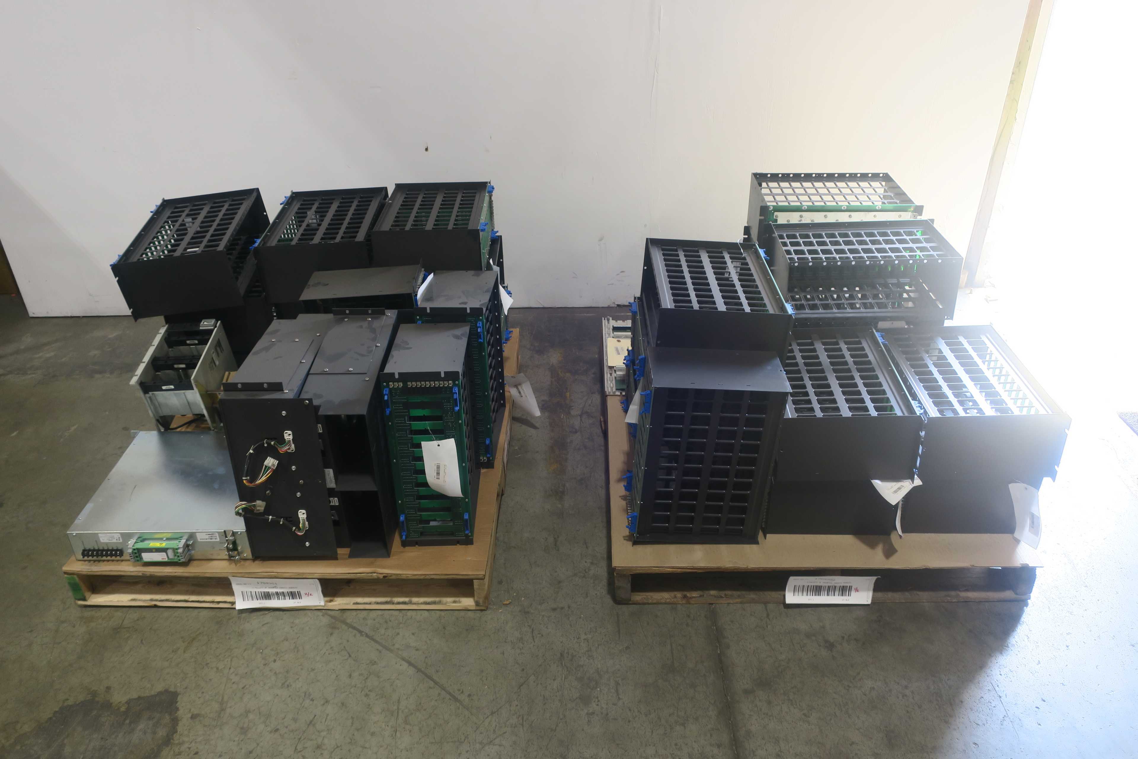 SKU 1784951 - 2 PALLETS OF ASSORTED CHASSIS MODULES - AUTOMATION & CONTROLS