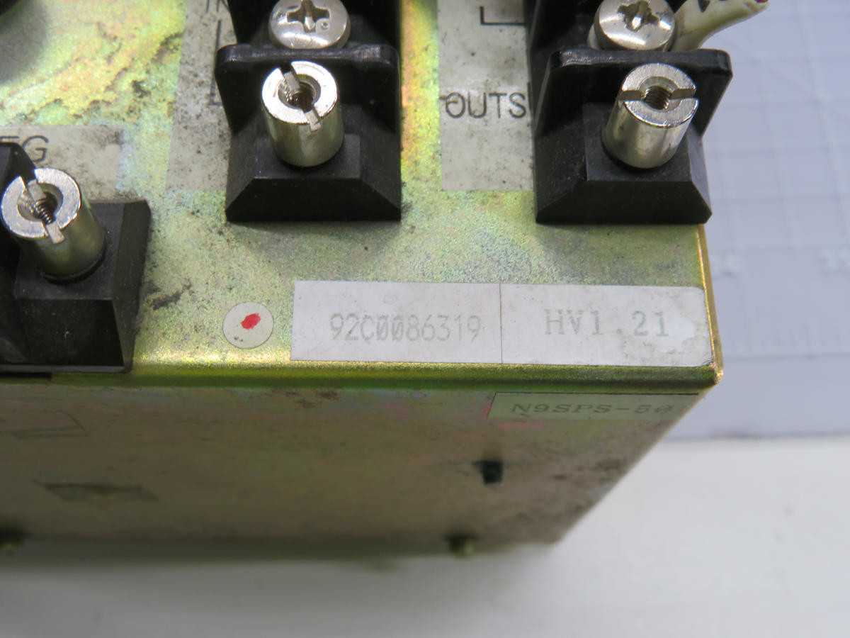 Nissei 92C0086319 N9SPS-50 DC Power Supply T220684 - POWER SUPPLIES