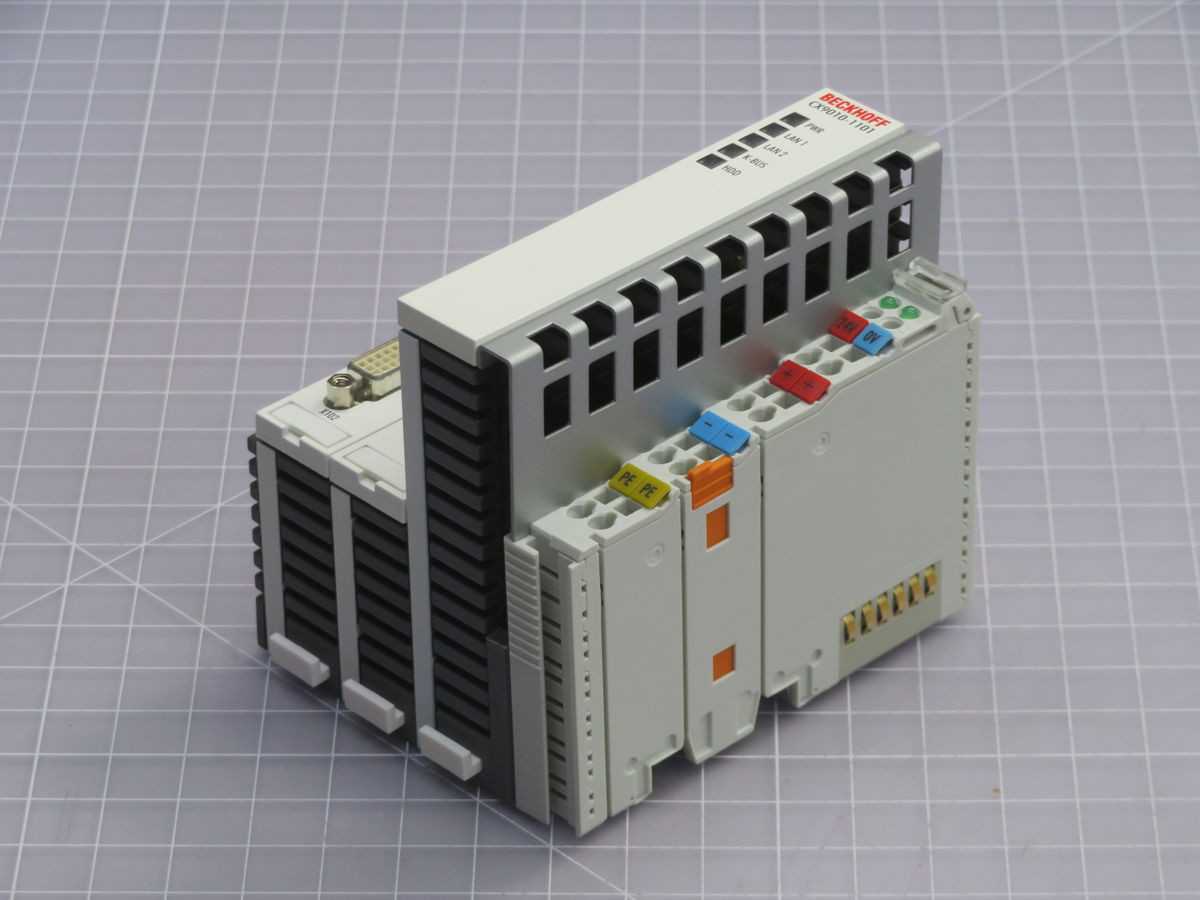 BECKHOFF CX9010-1101 MODULAR DIN RAIL PLC MODULE T258893 - INDUSTRIAL PARTS BECKHOFF CX9010-1101 MODULAR DIN RAIL PLC MODULE T258893 - INDUSTRIAL PARTS