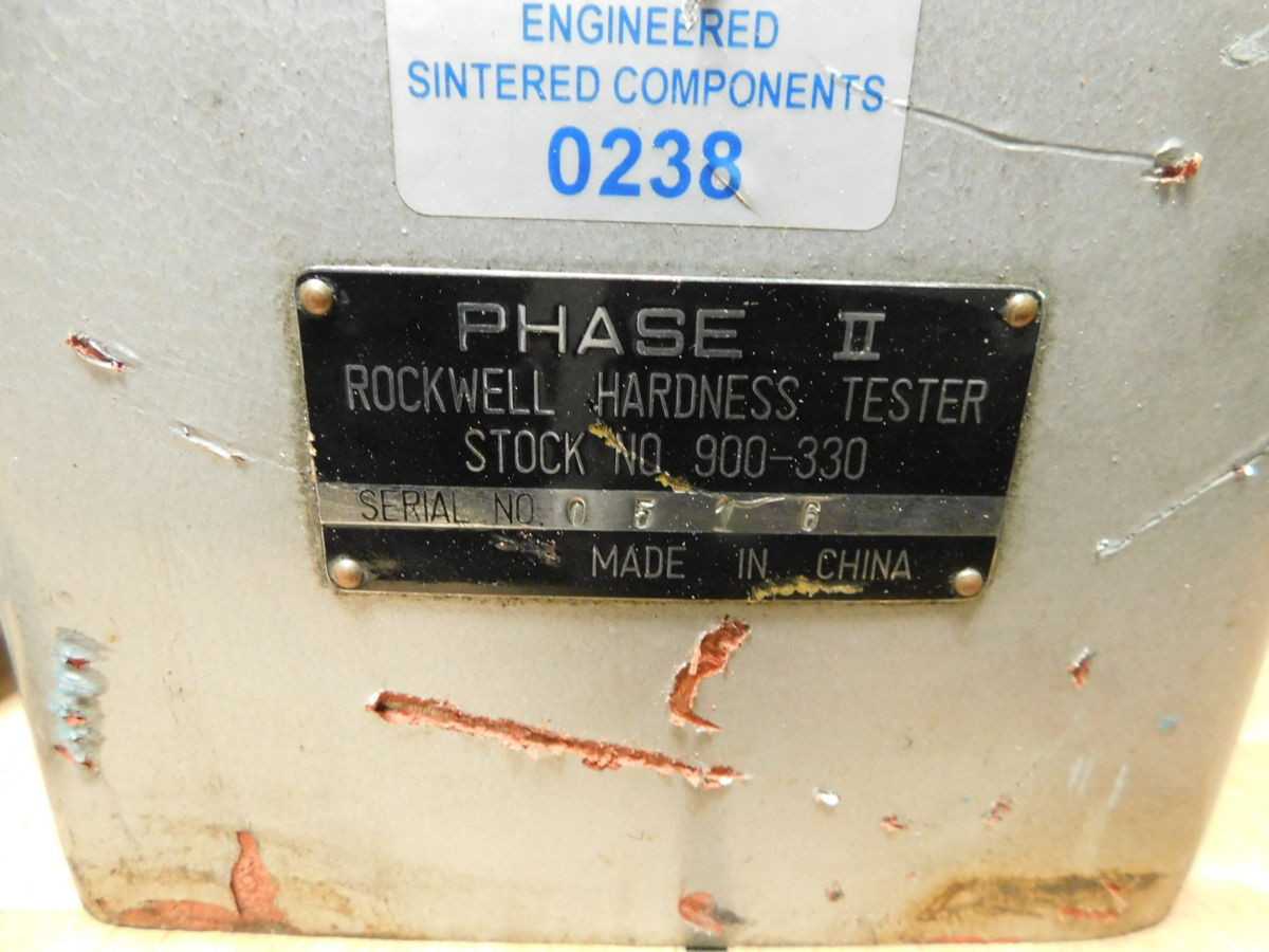 Rockwell Phase II 900-330 Hardness Tester - Precision Testing Equipment - HARDNESS TESTERS