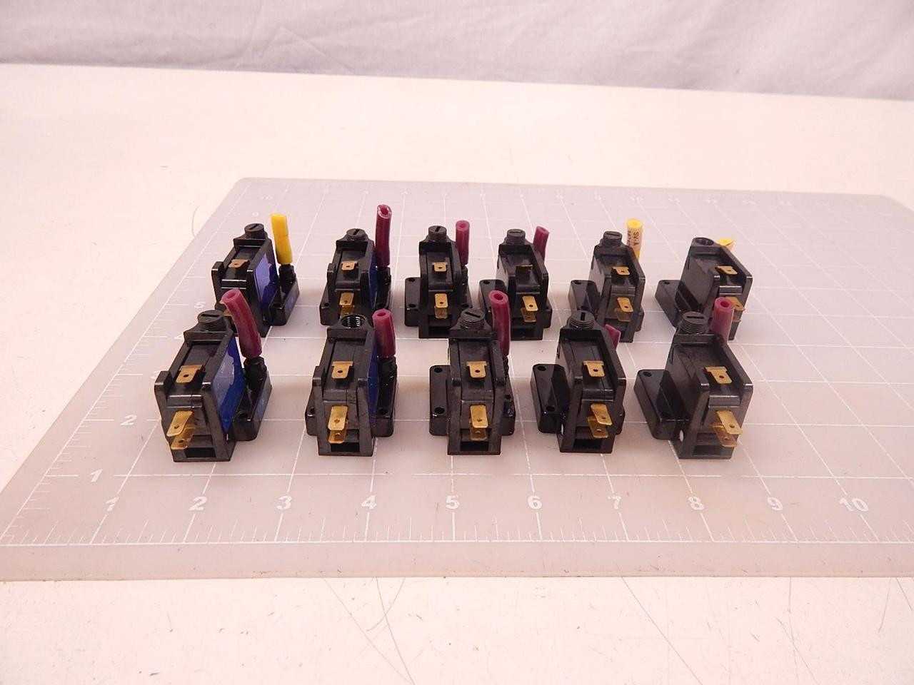 LOT OF 11 AIRTROL F-4200-60 PRESSURE ELECTRIC SWITCH T72304 - SWITCHES