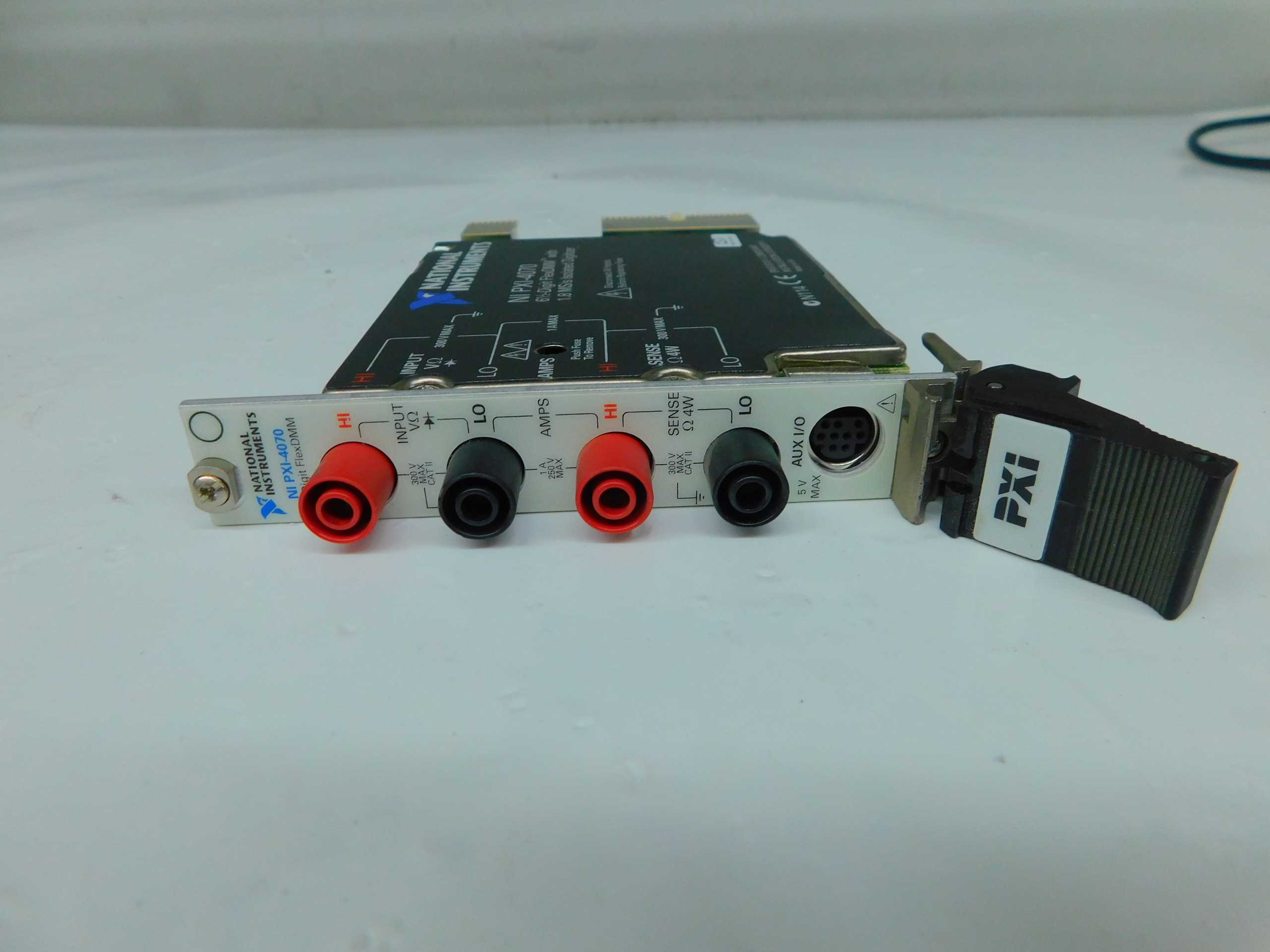 NATIONAL INSTRUMENTS NI PXI-4070 6 1/2-DIGIT FLEX DMM - INDUSTRIAL PARTS