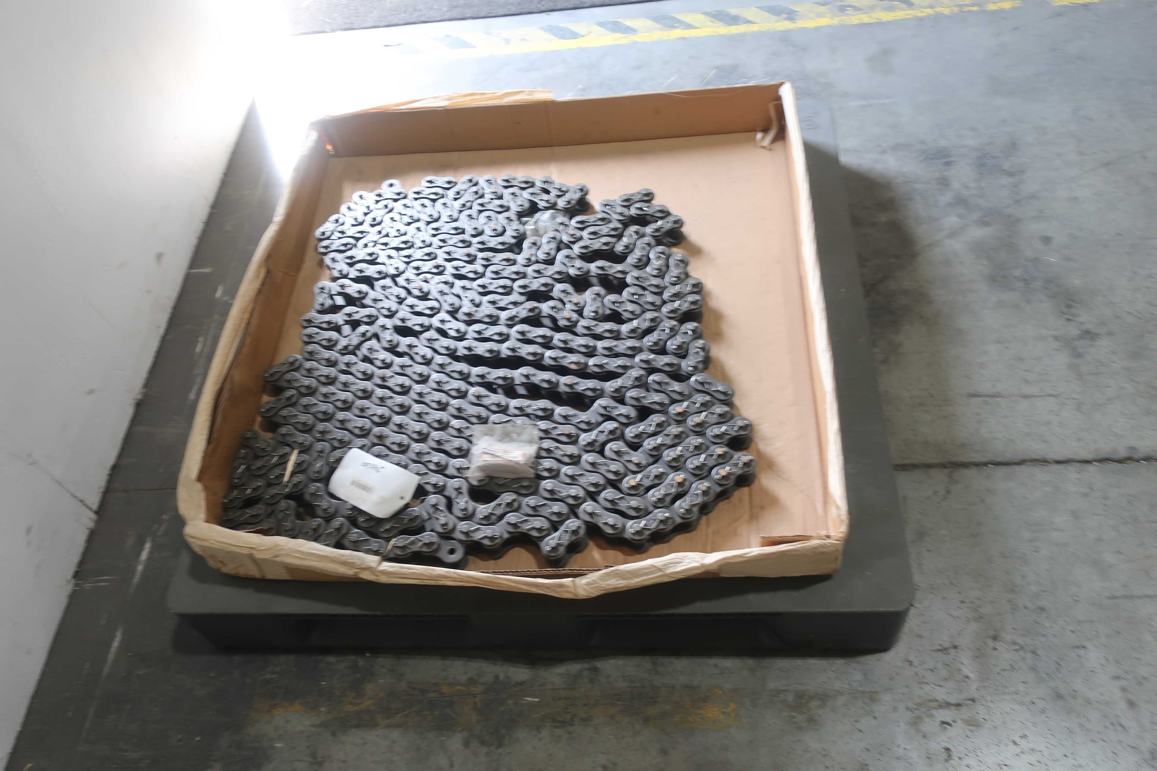 SKU 1772020 - LOT OF 2 MORSE TRC120C COTTER PIN 120C 50FT 1-1/2IN SINGLE ROLLER CHAIN - ROLLER CHAIN