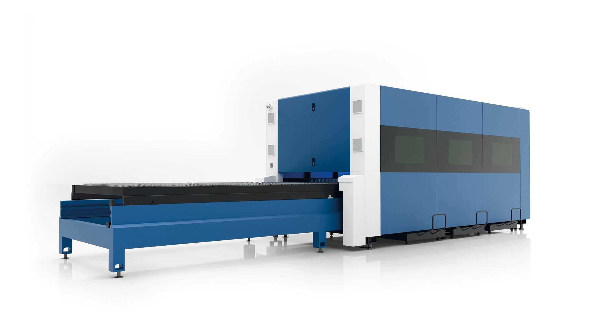 2024 Otinus FLC-3015-3000W Enclosed CNC Laser Cutting Machine - 1985 Lb Capacity - FLATBED LASER CUTTERS