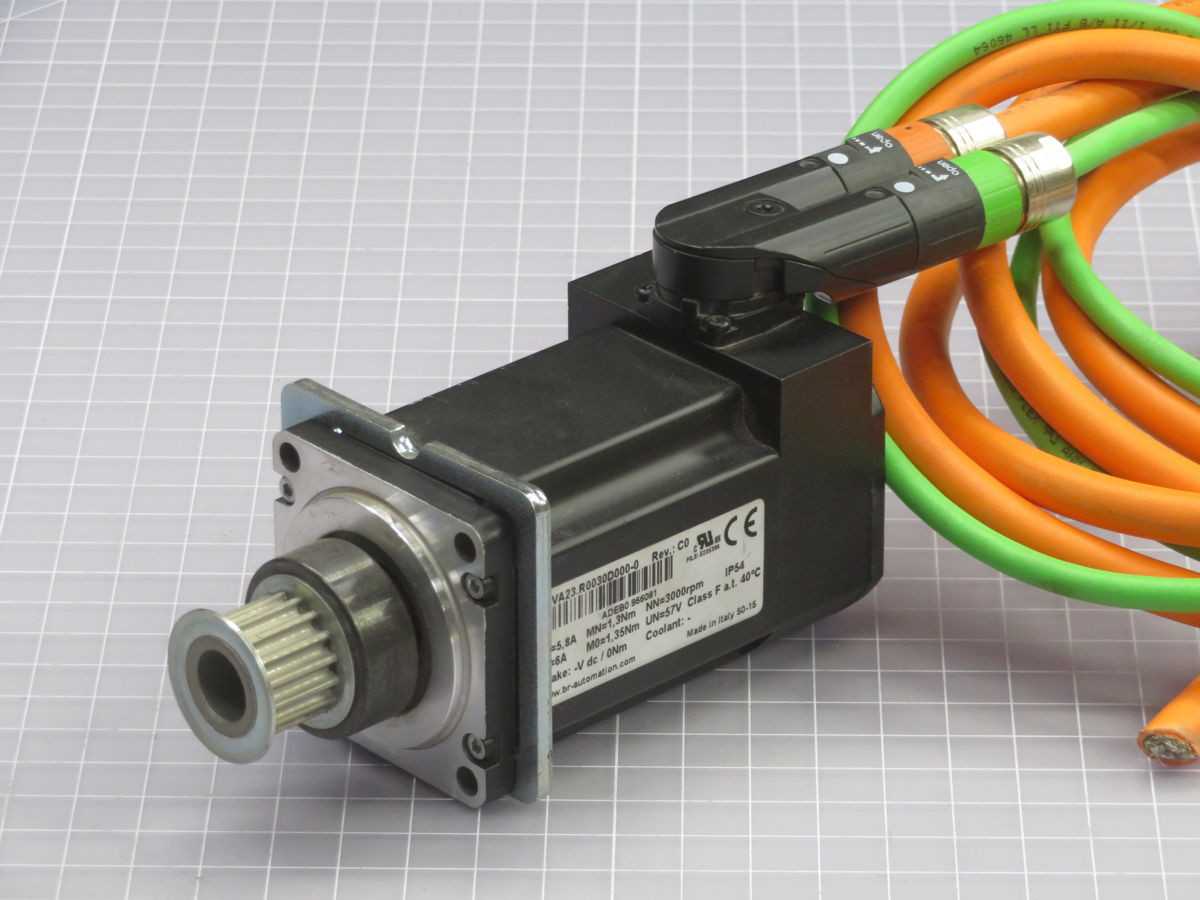 B&R 8LVA23.R0030D000-0 SERVO MOTOR T260806 - INDUSTRIAL PARTS